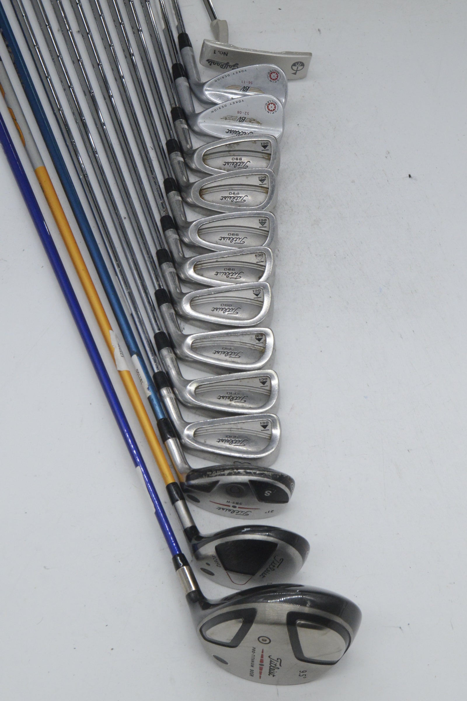 Titleist DCI 990 Mixed Full Set S Flex -0.5"