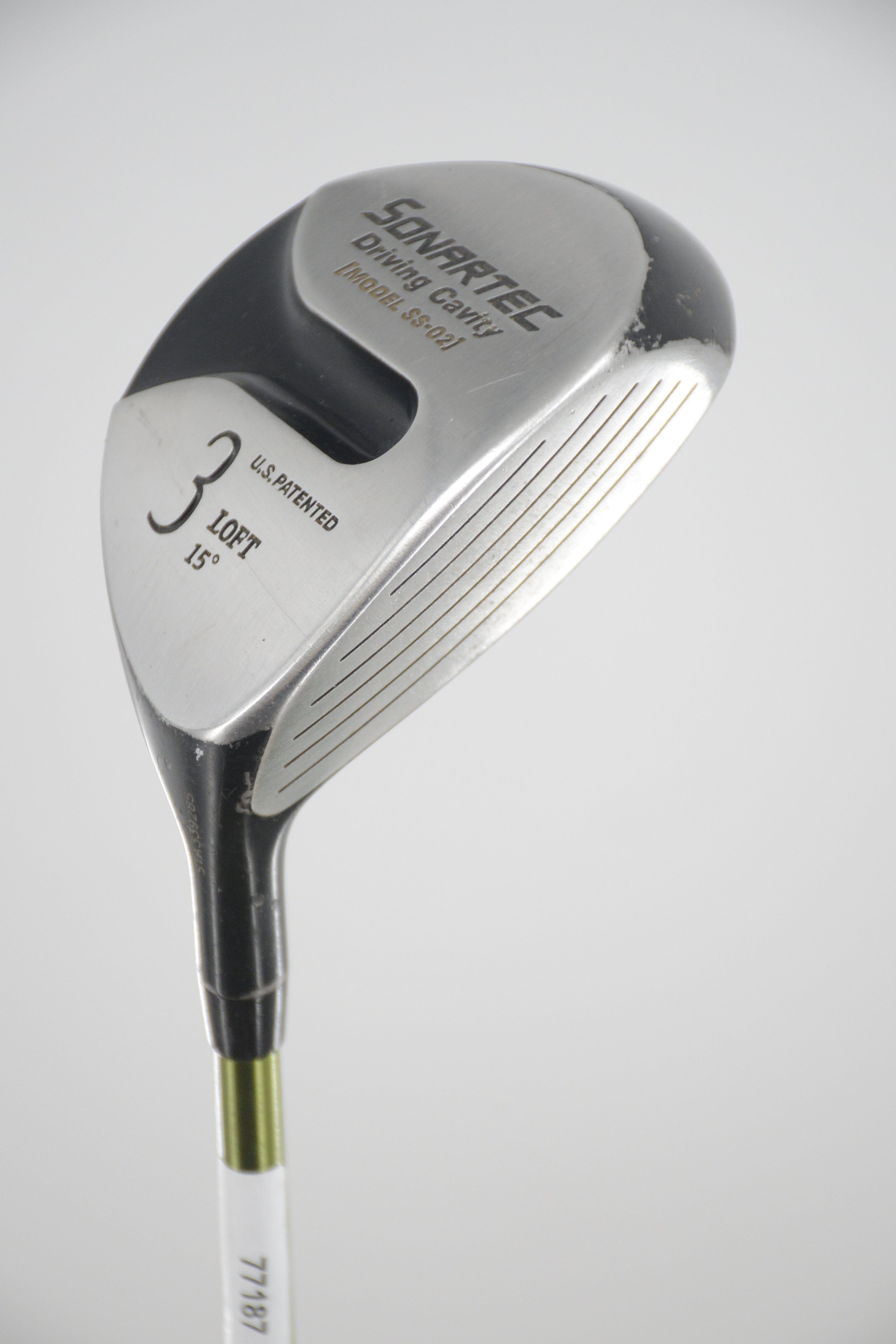 Sonartec Driving Cavity 3 Wood S Flex 42.75" Golf Clubs GolfRoots 