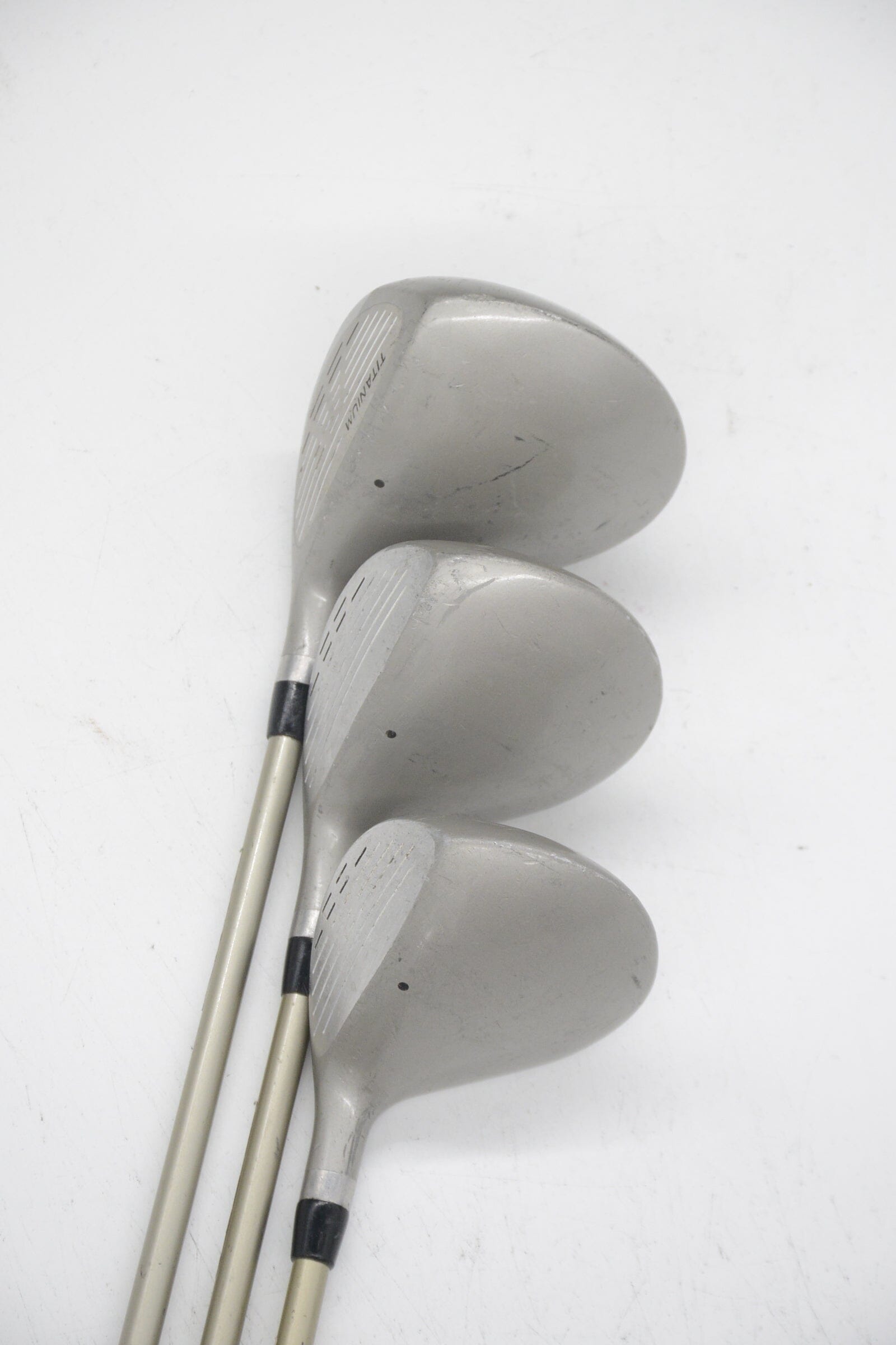 Women's Spalding Tour Impact D, 3W, 5W Wood Set W Flex Golf Clubs GolfRoots 
