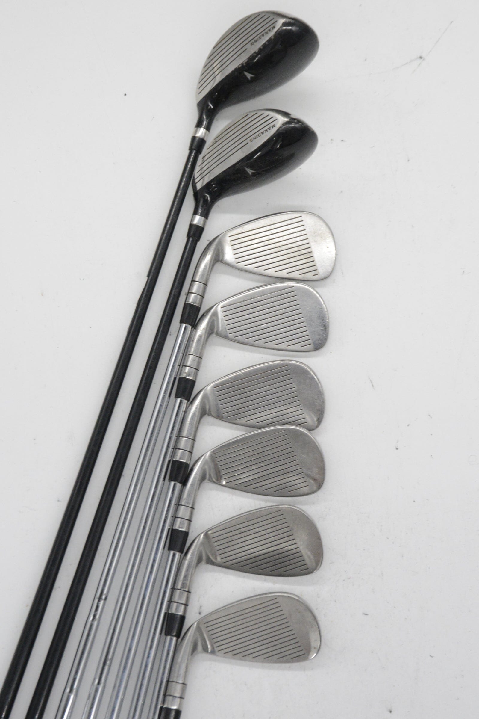 Hippo Hybrid 2 3H-4H, 5-PW Iron Set S Flex Std Length Golf Clubs GolfRoots 