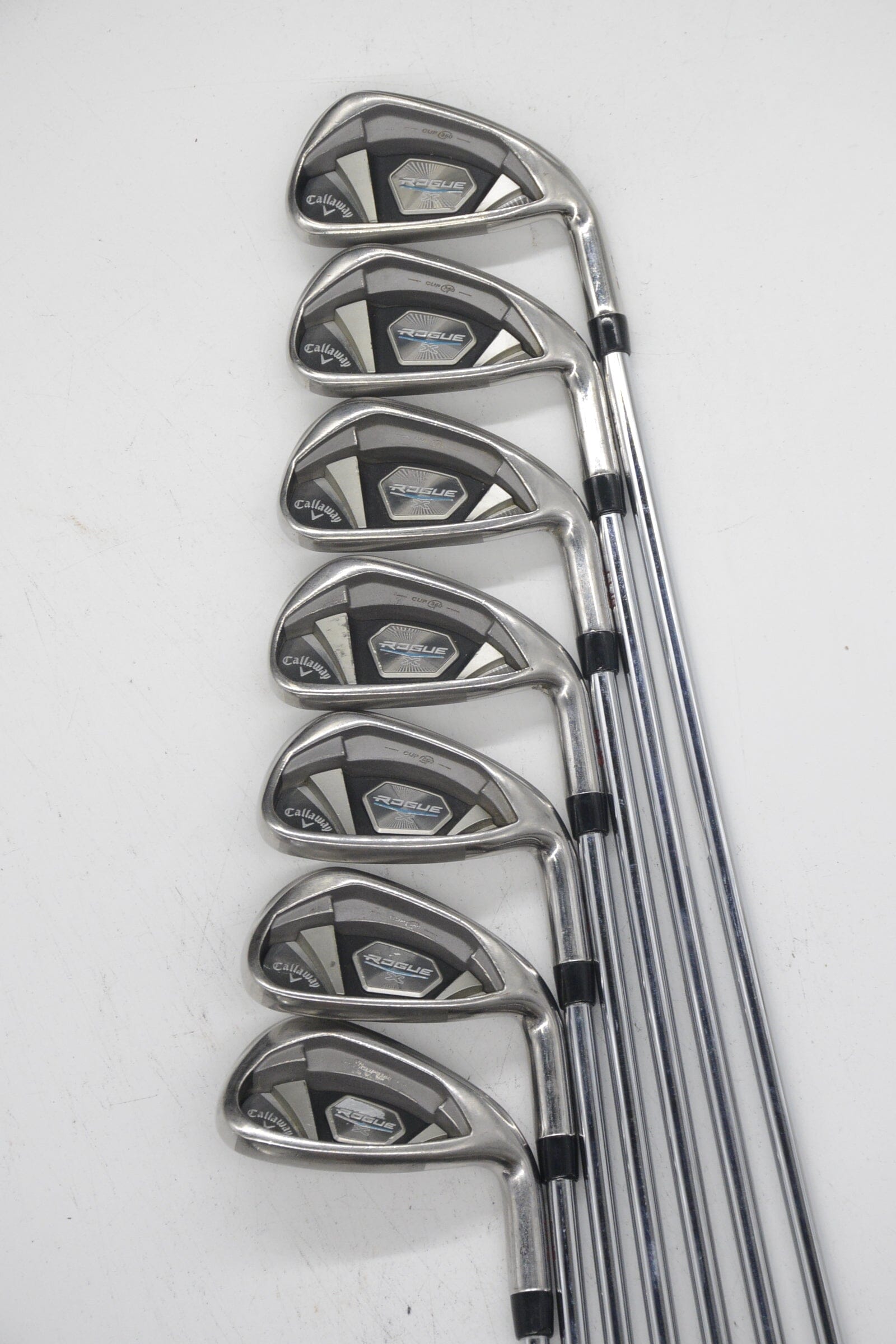 Callaway Rogue X 4-PW Iron Set R Flex +0.25" Golf Clubs GolfRoots 