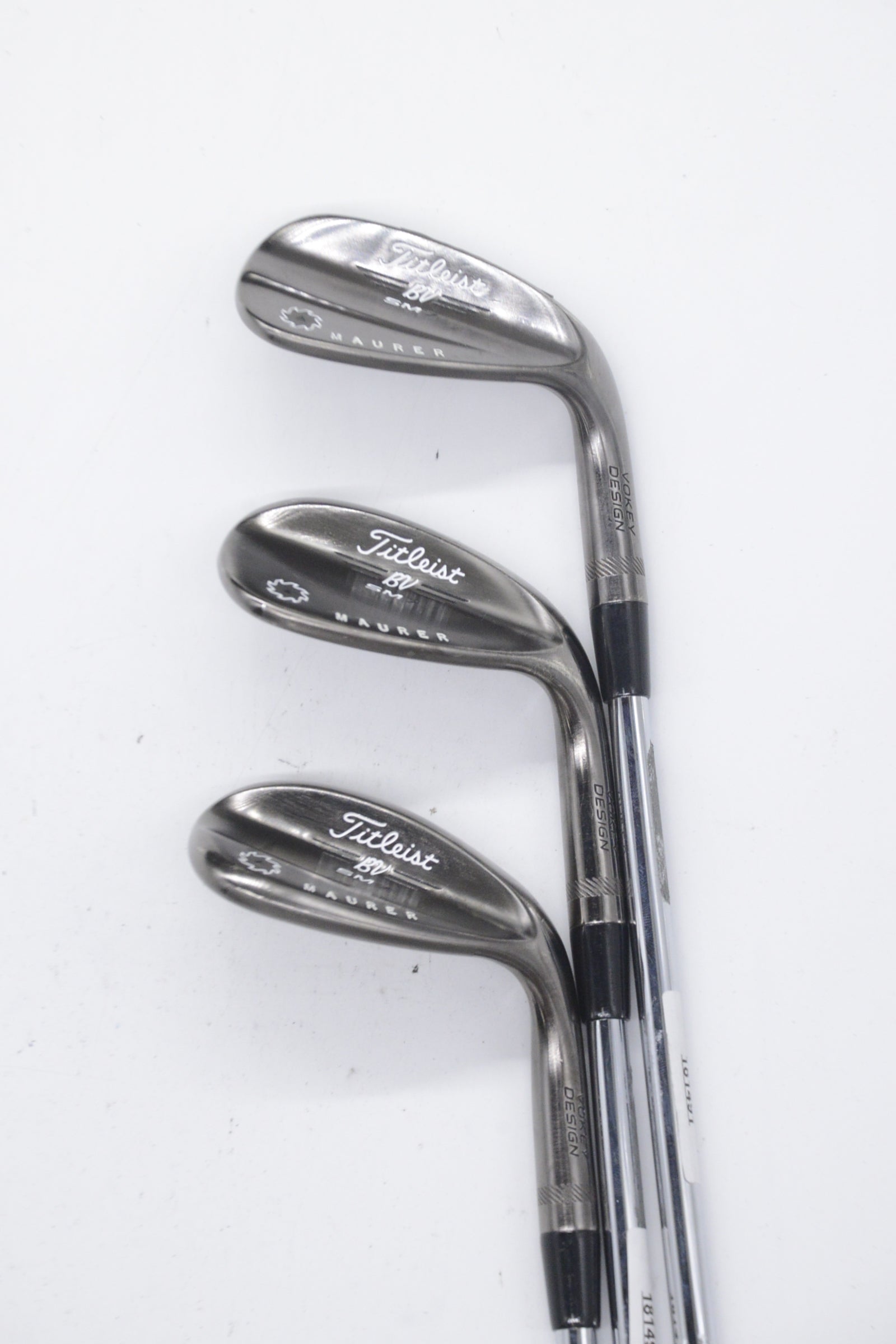 Titleist Vokey SM7 Brushed Steel 50, 54, 58 Degree Wedge Set S Flex