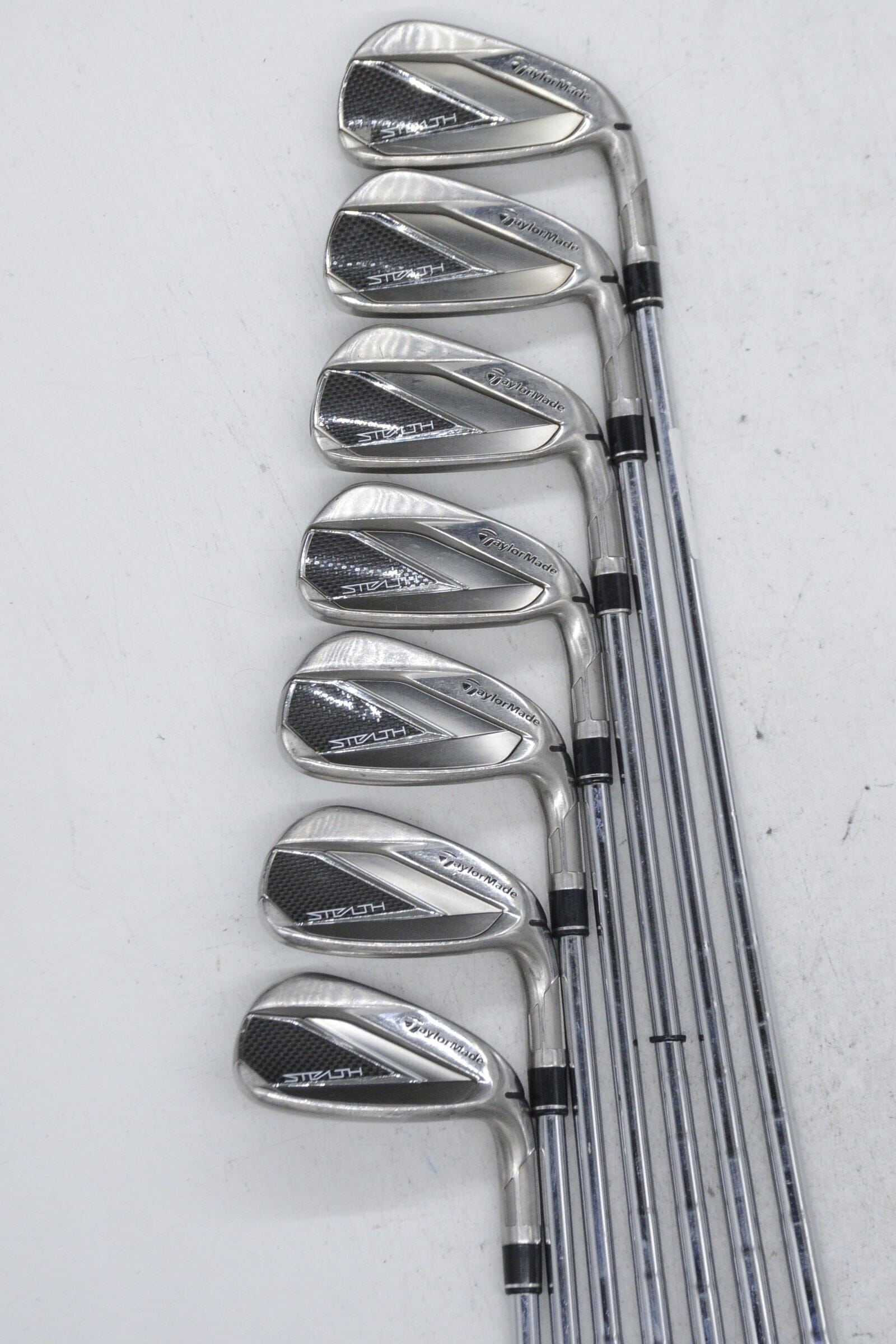 TaylorMade Stealth 4-PW Iron Set S Flex +1" Golf Clubs GolfRoots 
