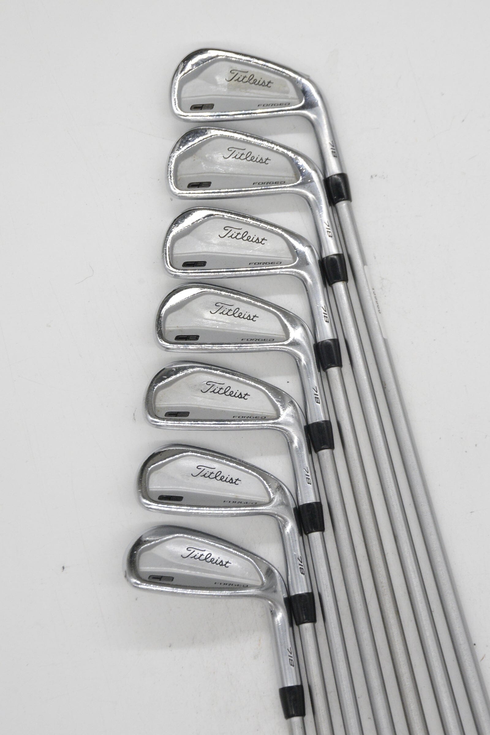 Titleist 718 CB 3-9 Iron Set S Flex -0.25" Golf Clubs GolfRoots 