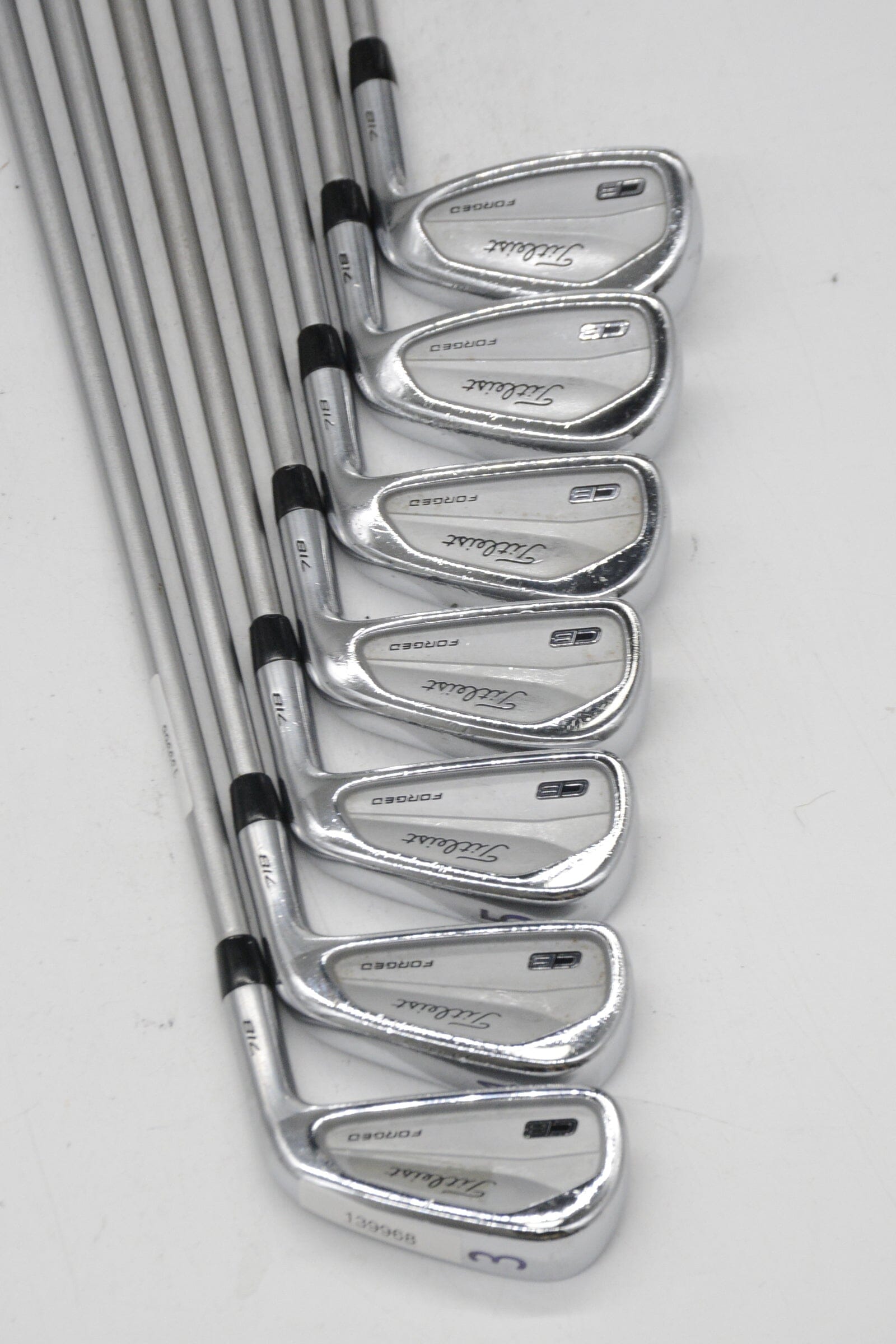 Titleist 718 CB 3-9 Iron Set S Flex -0.25" Golf Clubs GolfRoots 