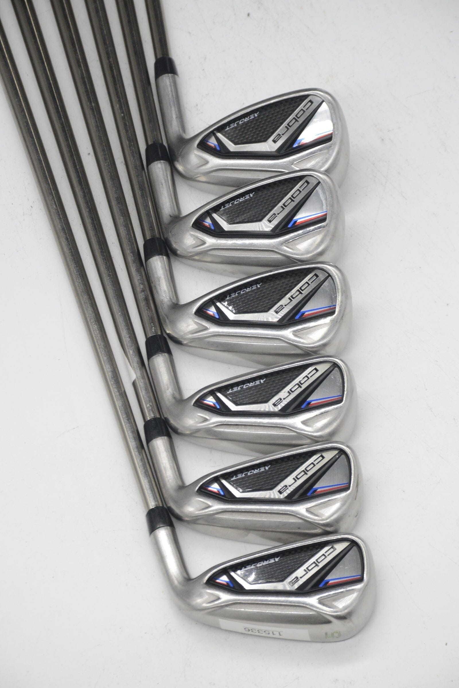 Cobra Aerojet 5-PW Iron Set S Flex -0.5" Golf Clubs GolfRoots 