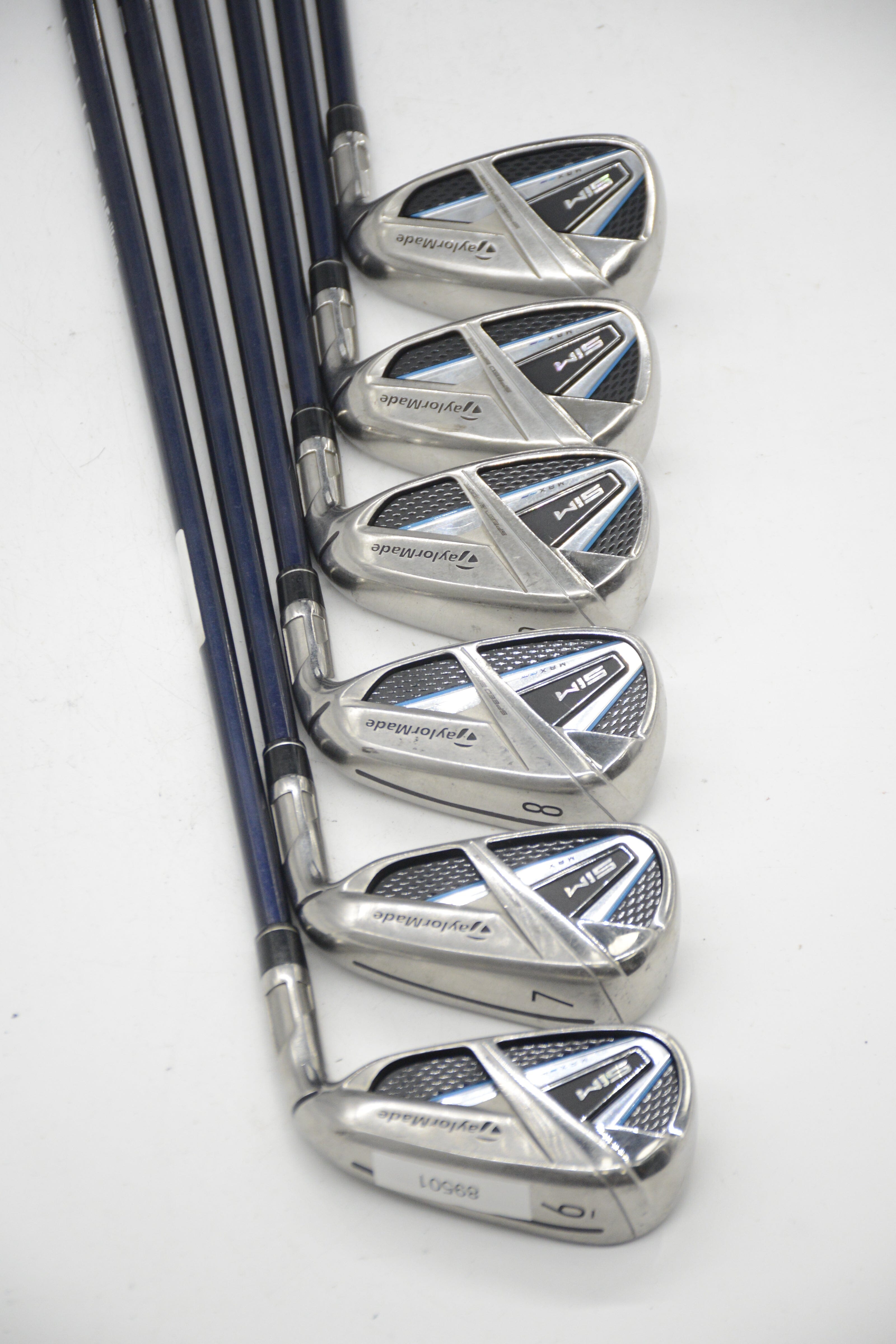 TaylorMade SIM Max 6-AW Iron Set SR Flex -0.5" Golf Clubs GolfRoots 