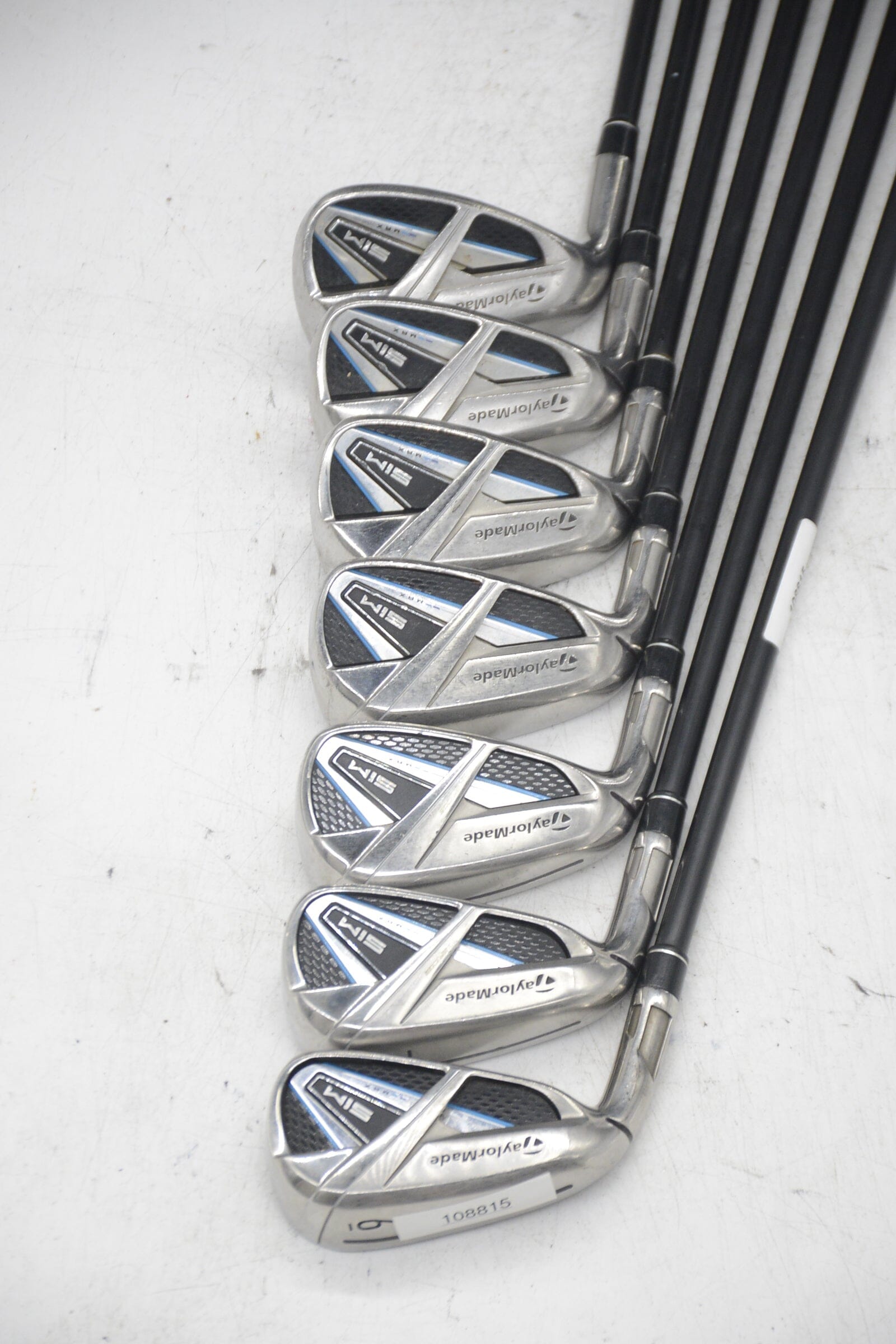 Lefty TaylorMade SIM Max 6-SW Iron Set R Flex 36.5" Golf Clubs GolfRoots 