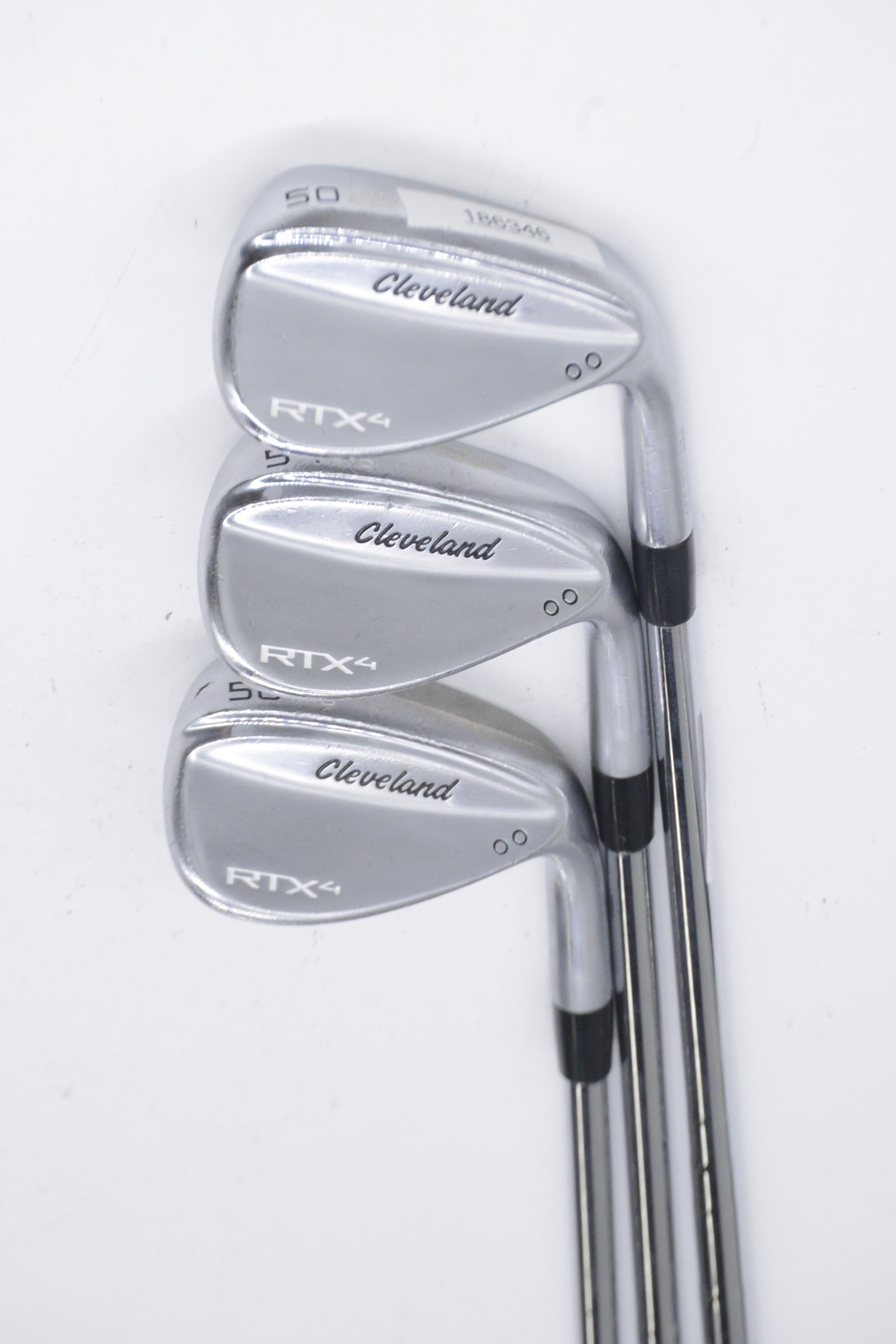 Cleveland RTX 4 Tour Satin 50, 54, 58 Degree Wedge Set Wedge Flex
