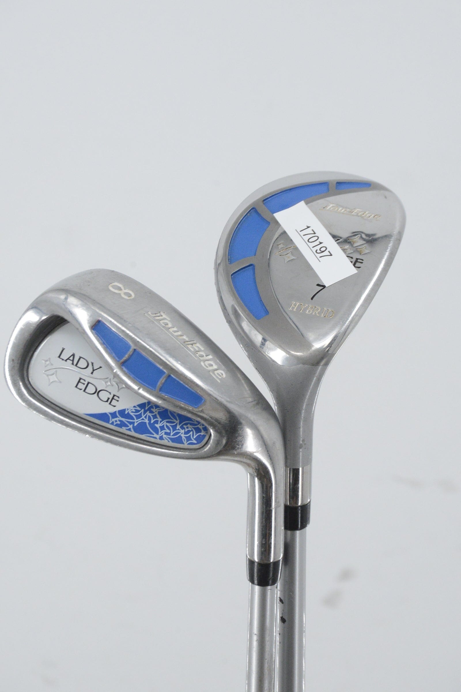 Women's Tour Edge Lady Edge 7-PW, SW Iron Set W Flex Std Length Golf Clubs GolfRoots 