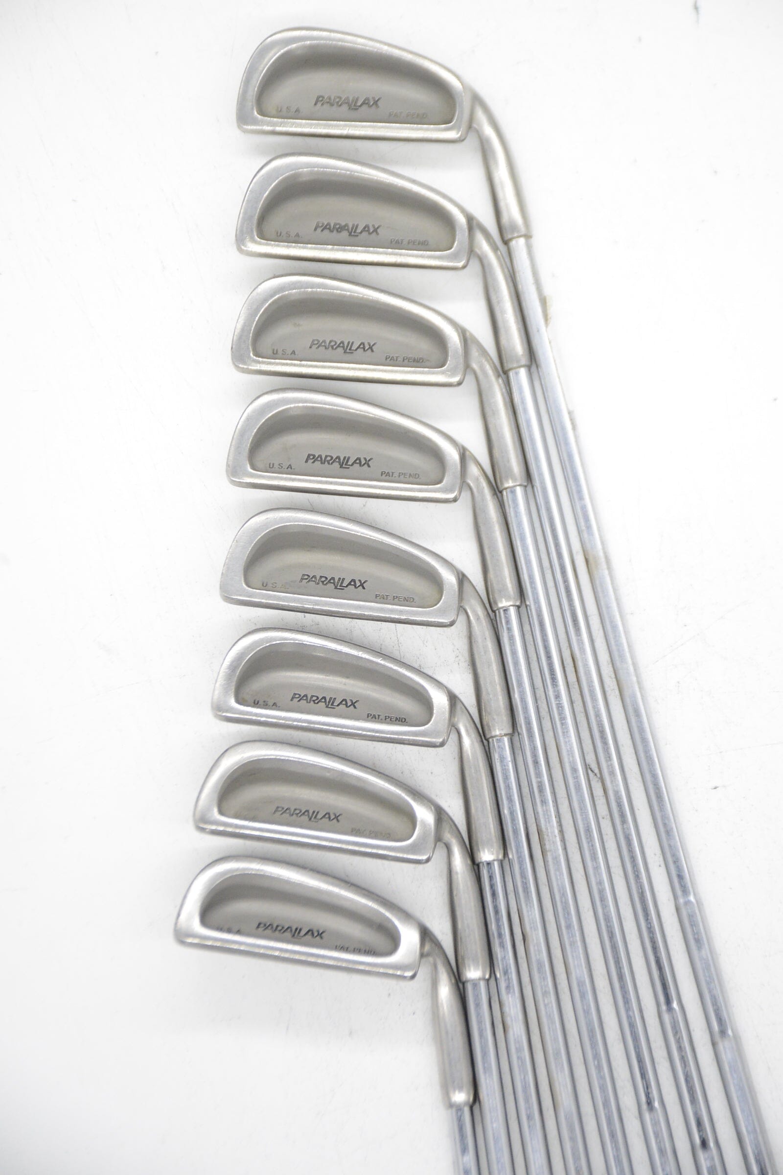 Lynx Parallax 3-PW Iron Set S Flex Std Length Golf Clubs GolfRoots 