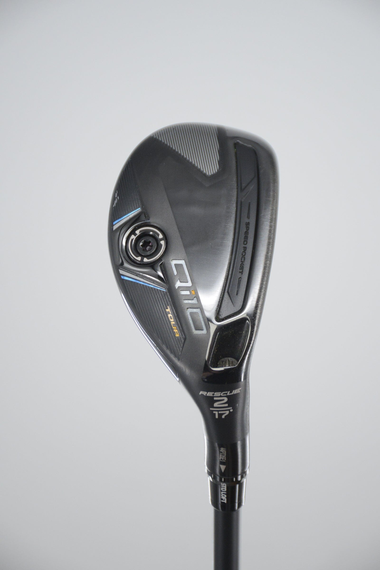 TaylorMade Qi10 Tour Rescue 2 Hybrid S Flex 40.5" Golf Clubs GolfRoots 