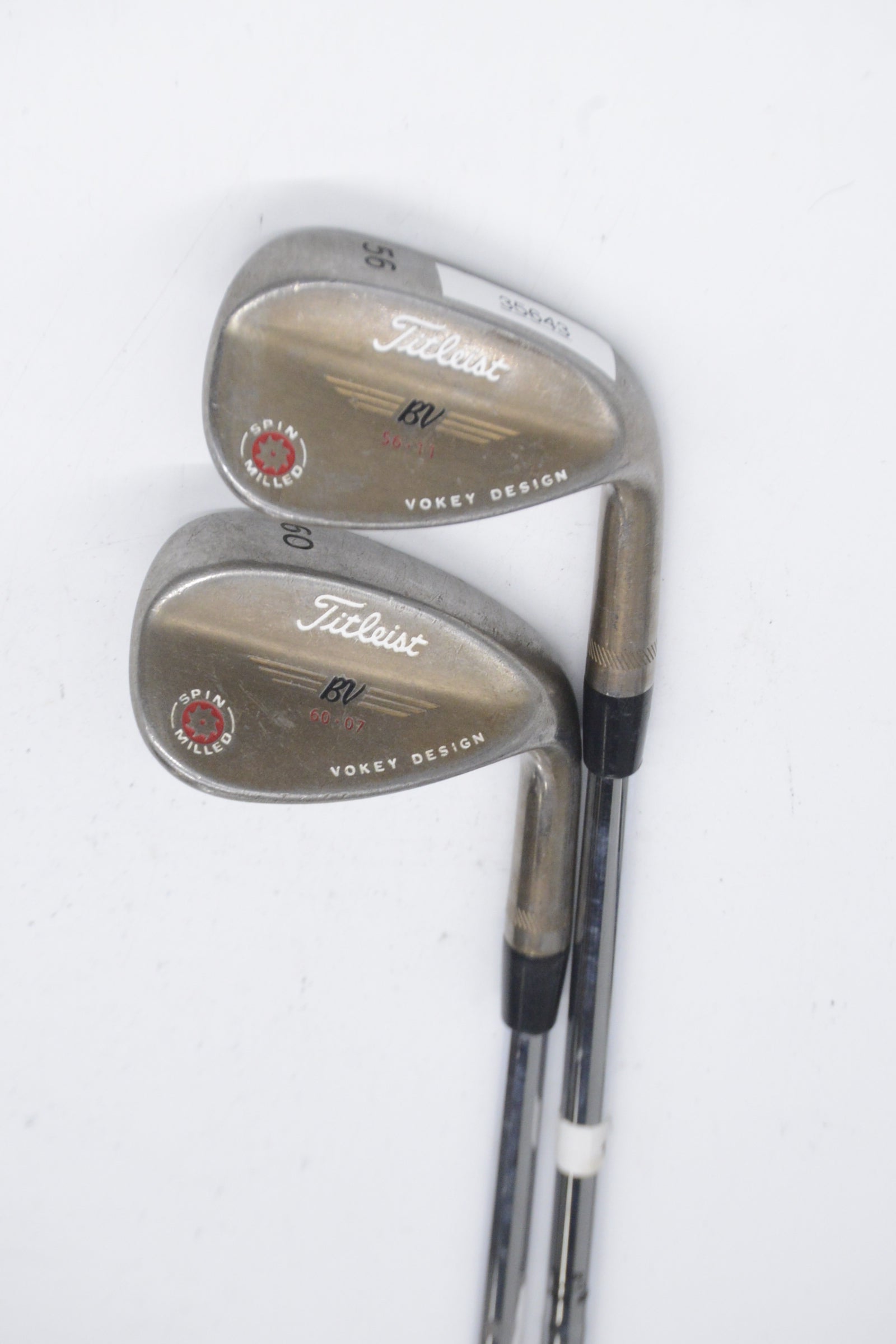 Titleist Vokey Spin Milled Oil Can 56 & 60 Degree Wedge Set S Flex