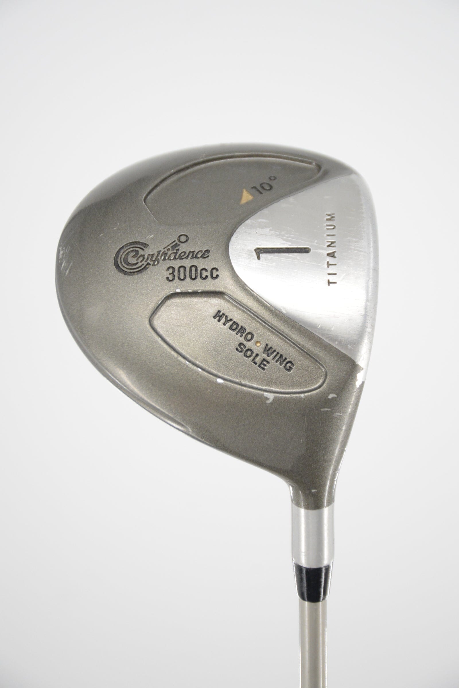 Confidence Hydro Sole 10 Degree Driver S Flex 46" Golf Clubs GolfRoots 