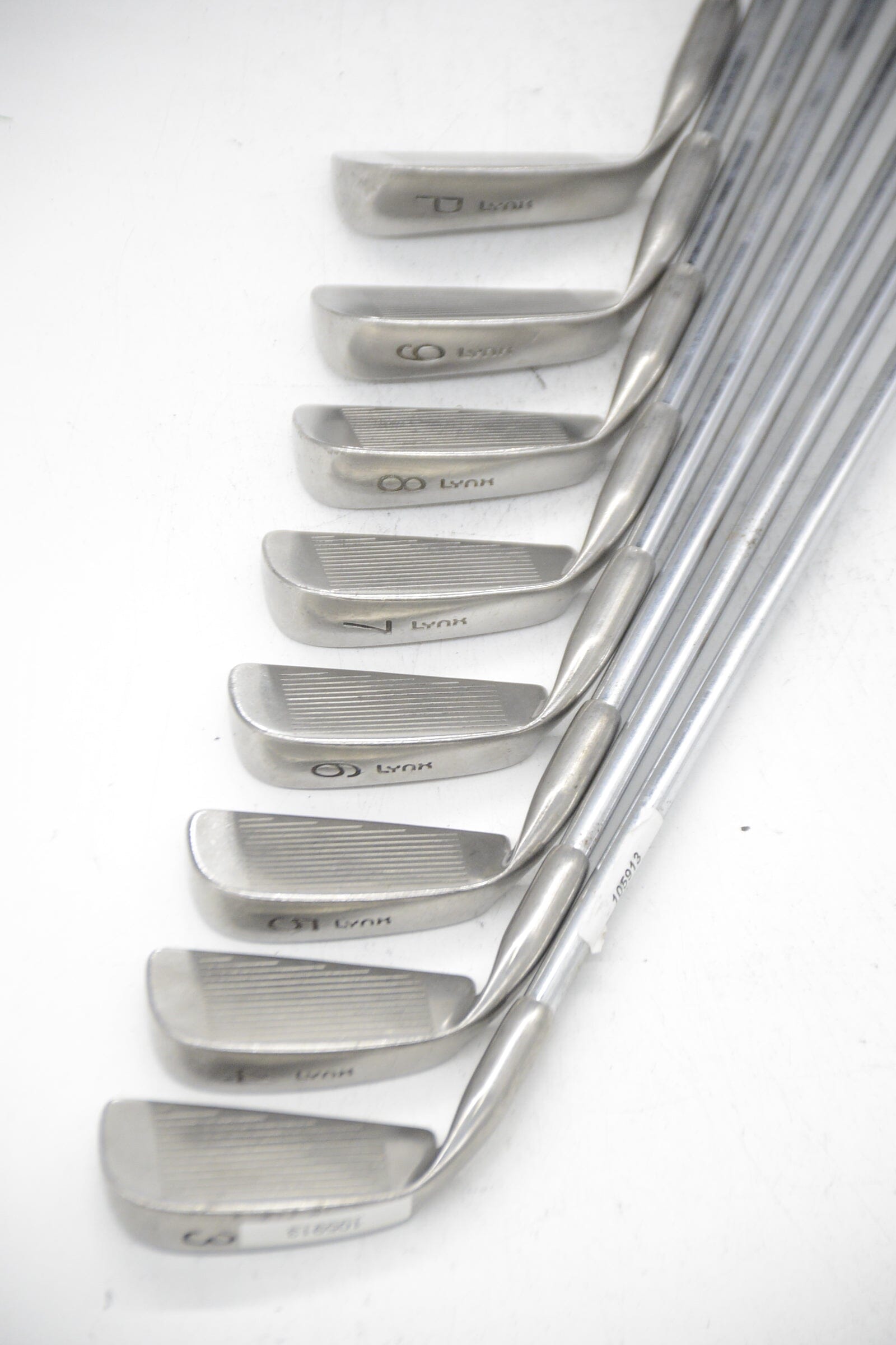 Lynx Parallax 3-PW Iron Set S Flex Std Length Golf Clubs GolfRoots 