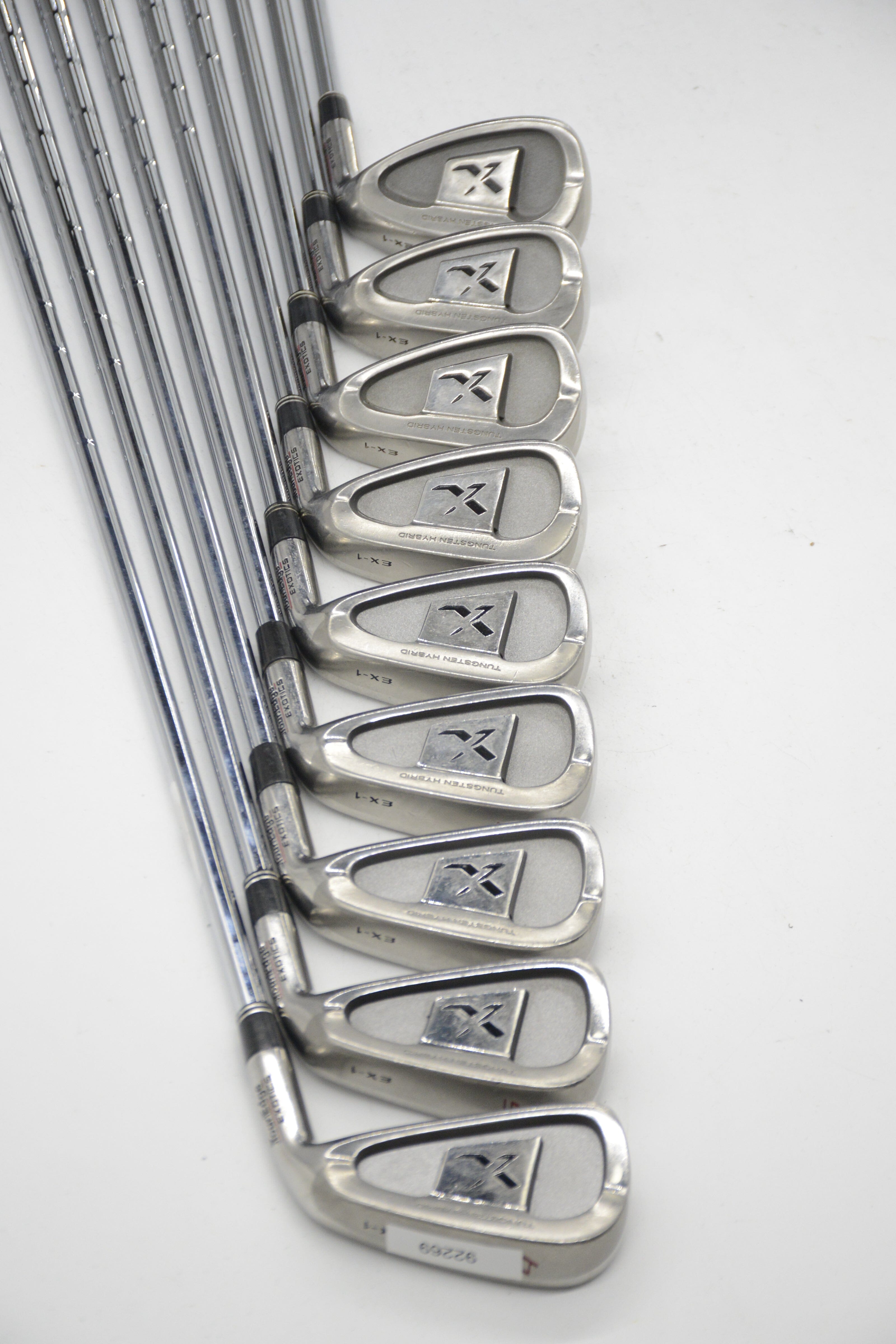 Tour Edge EX-1 4-AW Iron Set R Flex Std Length Golf Clubs GolfRoots 