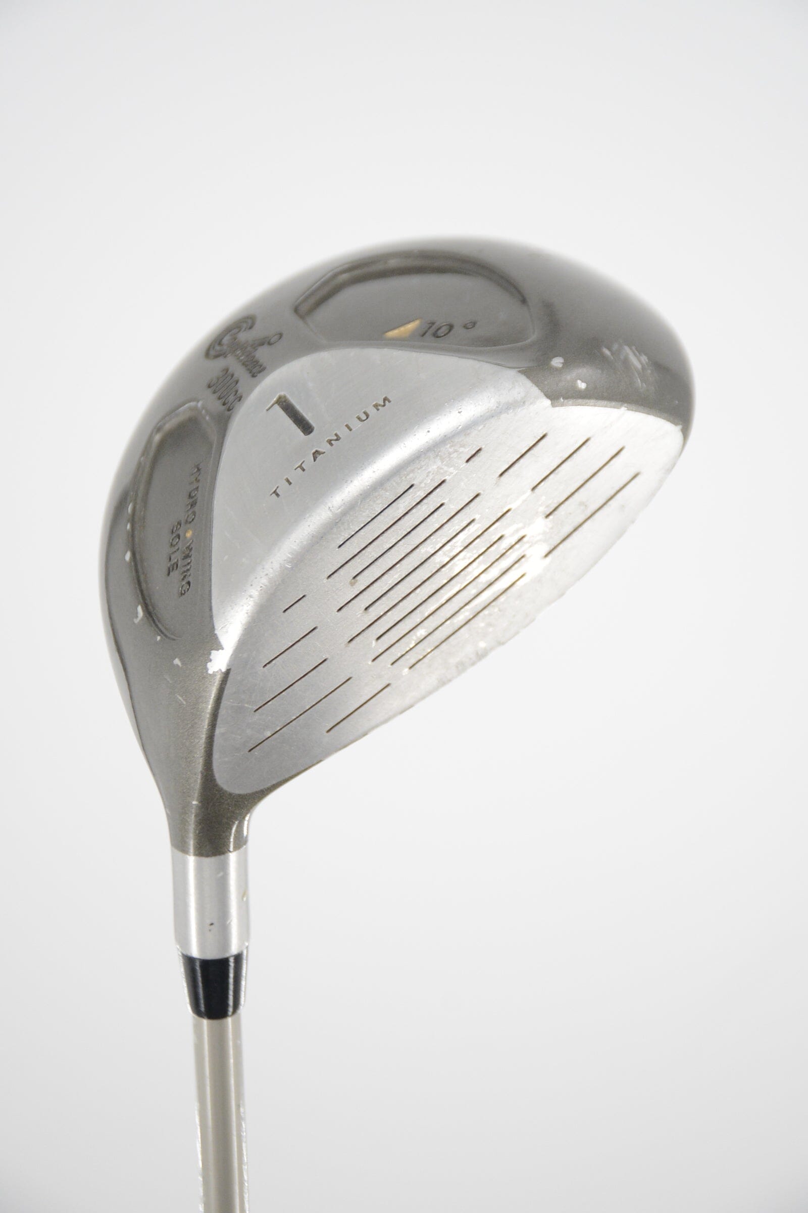 Confidence Hydro Sole 10 Degree Driver S Flex 46" Golf Clubs GolfRoots 