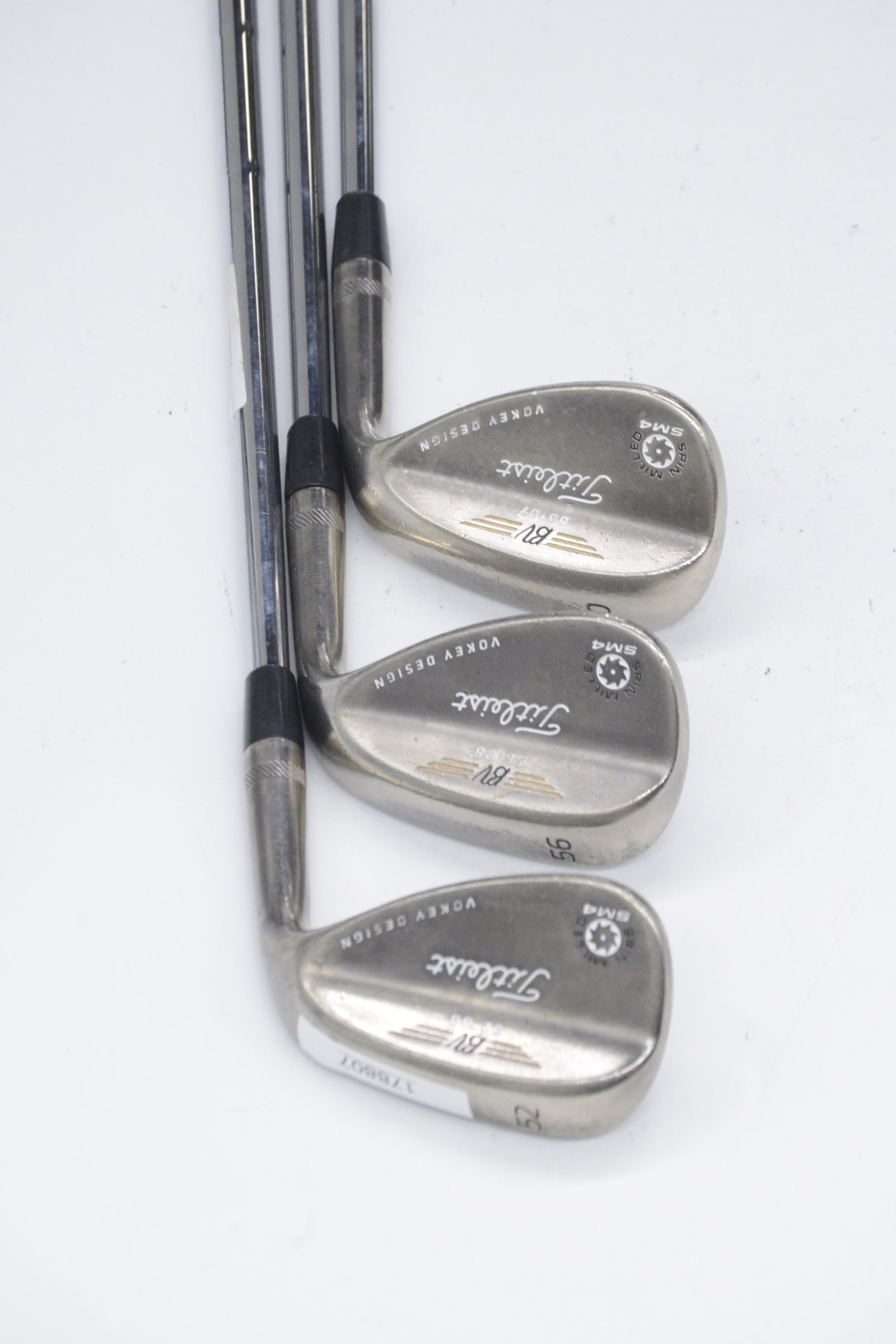 Titleist Vokey SM4 Black Nickel 52, 56, 60 Degree Wedge Set Wedge Flex