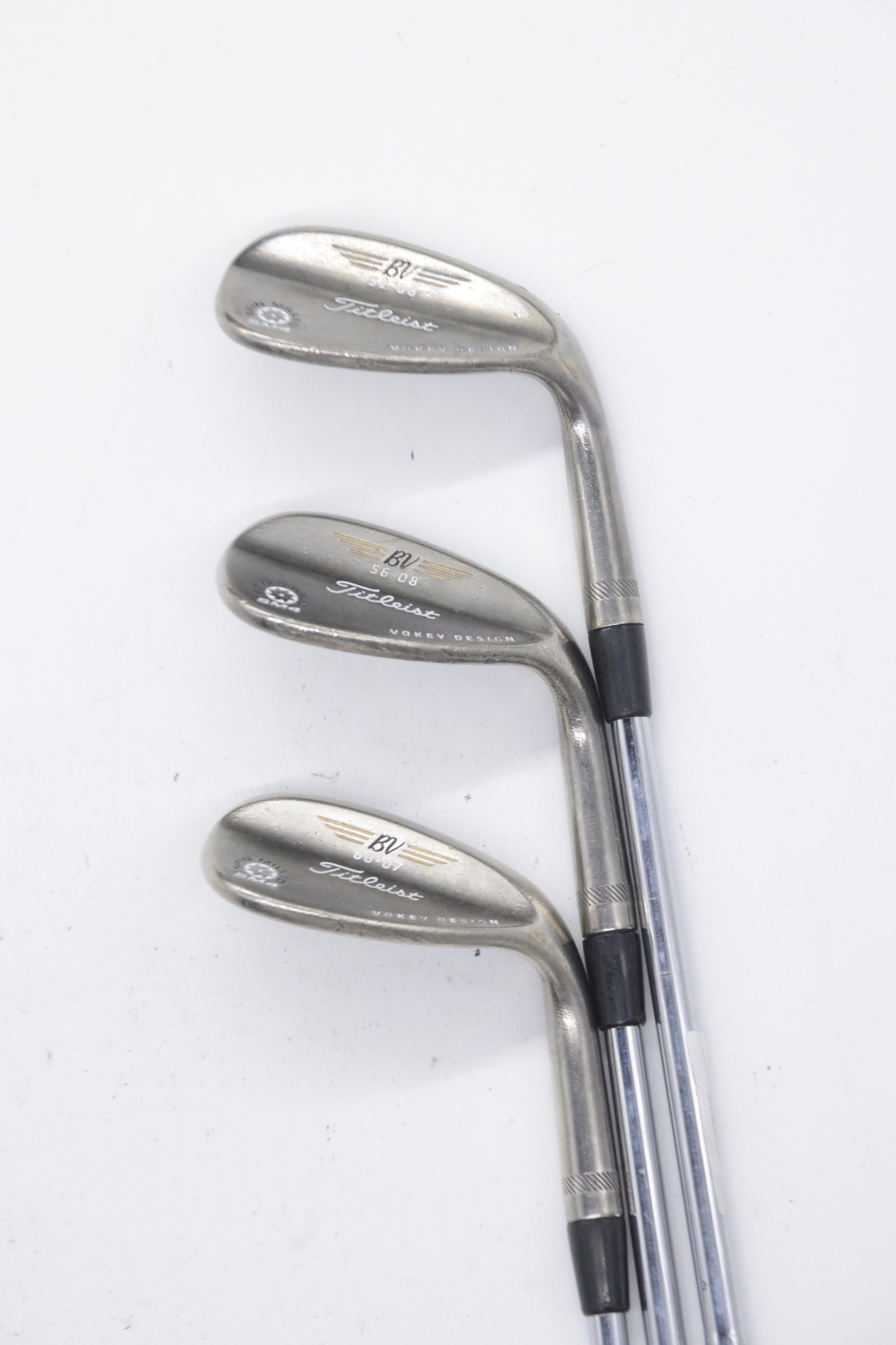Titleist Vokey SM4 Black Nickel 52, 56, 60 Degree Wedge Set Wedge Flex