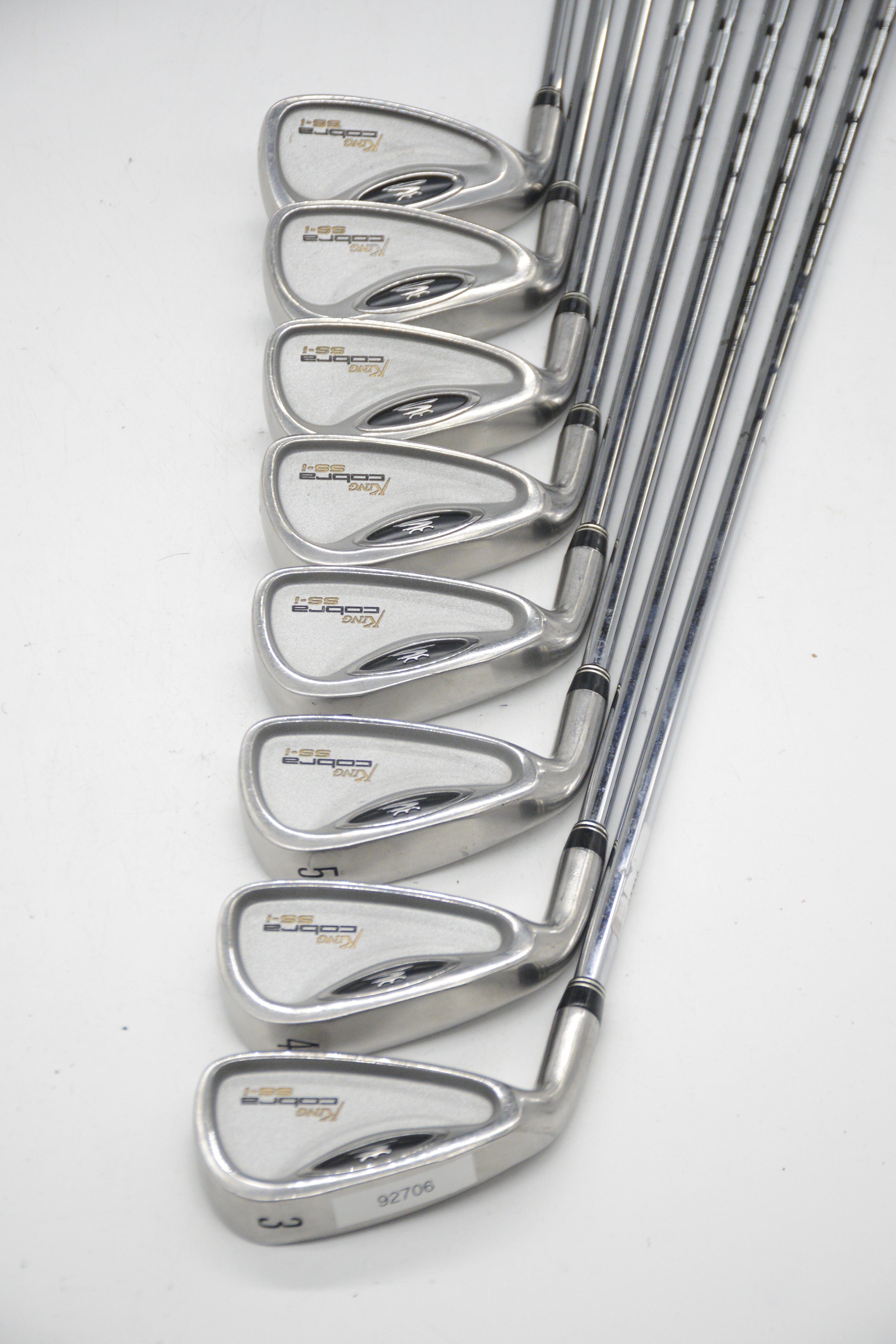 Lefty Cobra SS I Oversize 3-PW Iron Set S Flex +0.5" Golf Clubs GolfRoots 