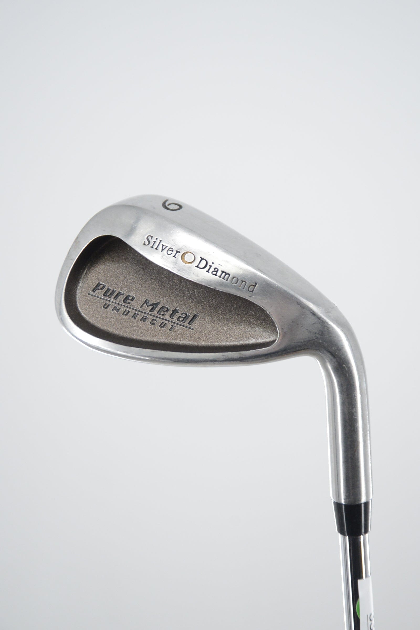 Silver Diamond Pure Metal 9 Iron R Flex 35.5" Golf Clubs GolfRoots 