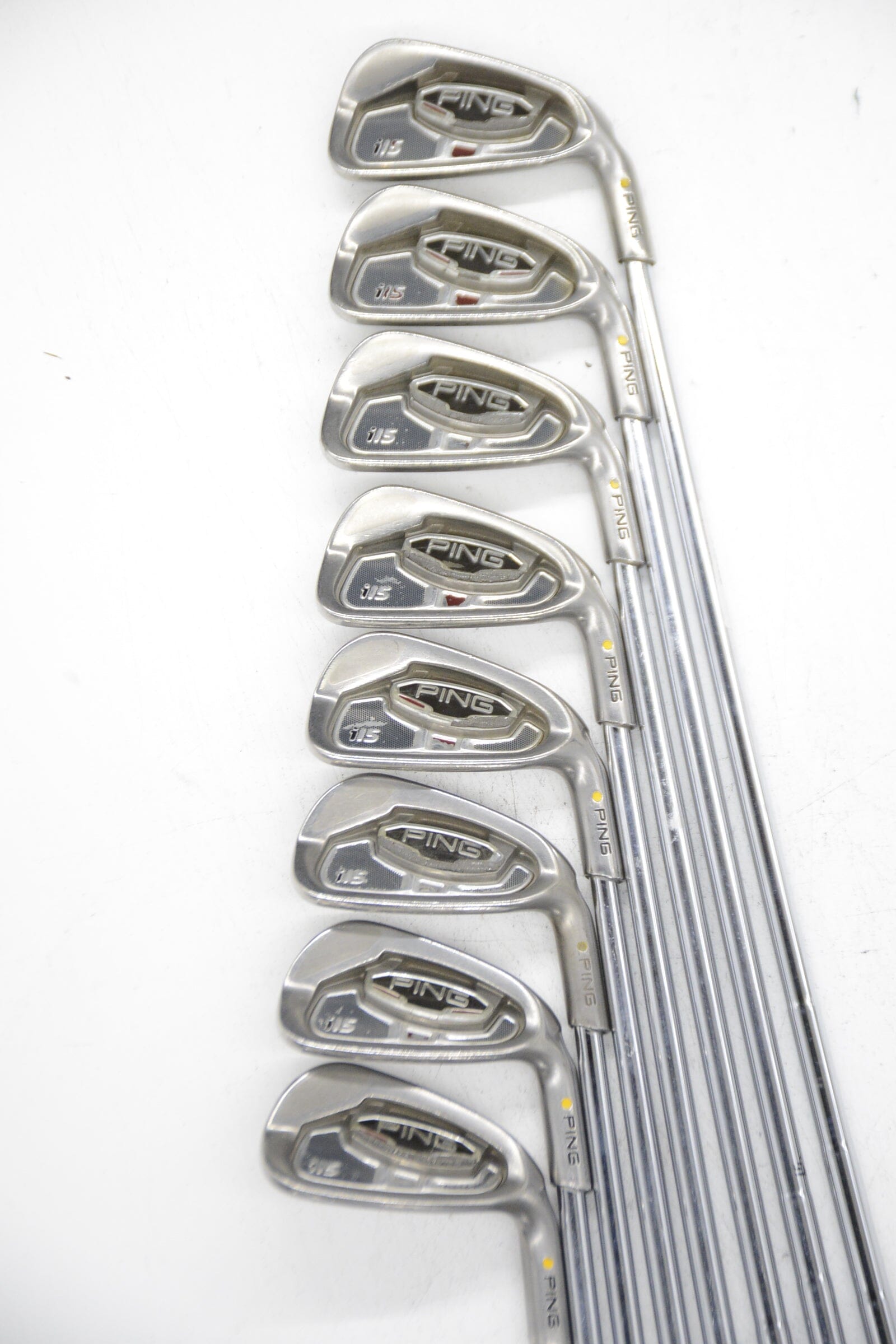 Ping I15 3-PW Iron Set S Flex +0.25" Golf Clubs GolfRoots 