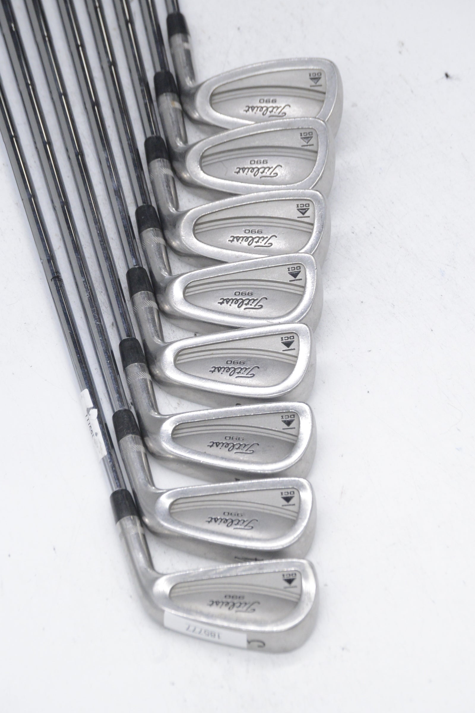 Titleist DCI 990 3-PW Iron Set X Flex Std Length