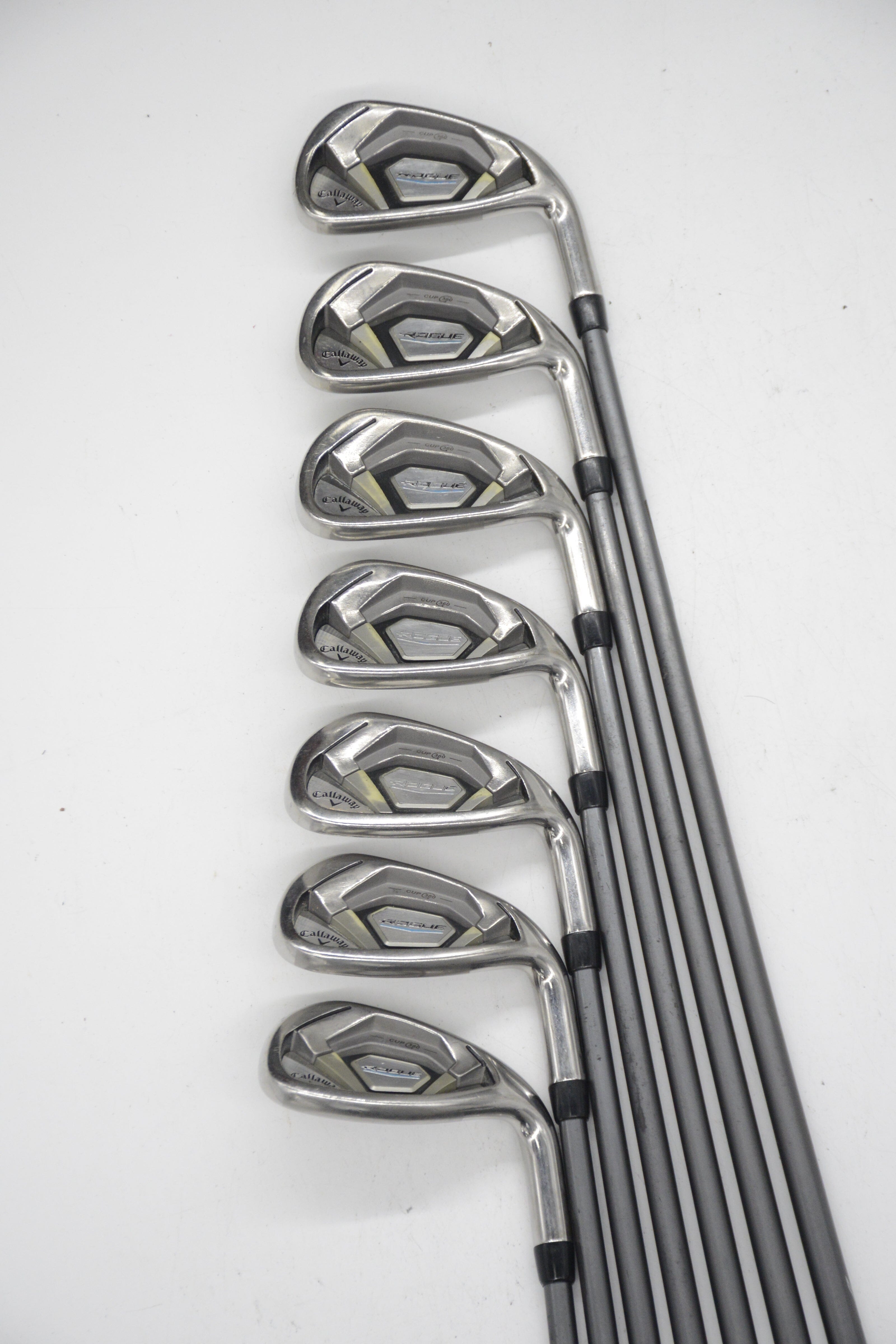 Callaway Rogue 5-AW Iron Set R Flex -0.5" Golf Clubs GolfRoots 