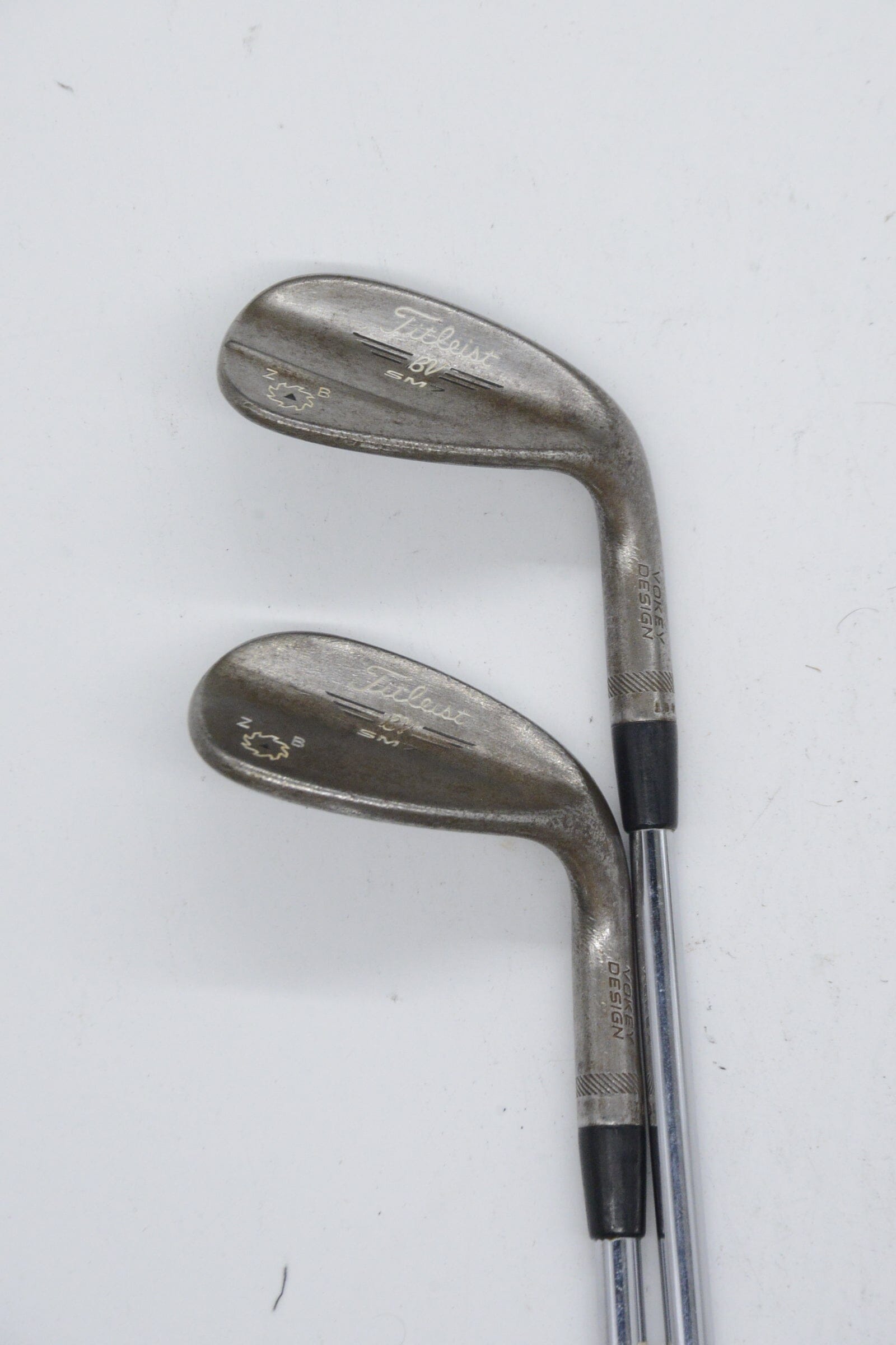 Titleist Vokey SM7 Raw 52 & 56 Degree Wedge Set S Flex Golf Clubs GolfRoots 