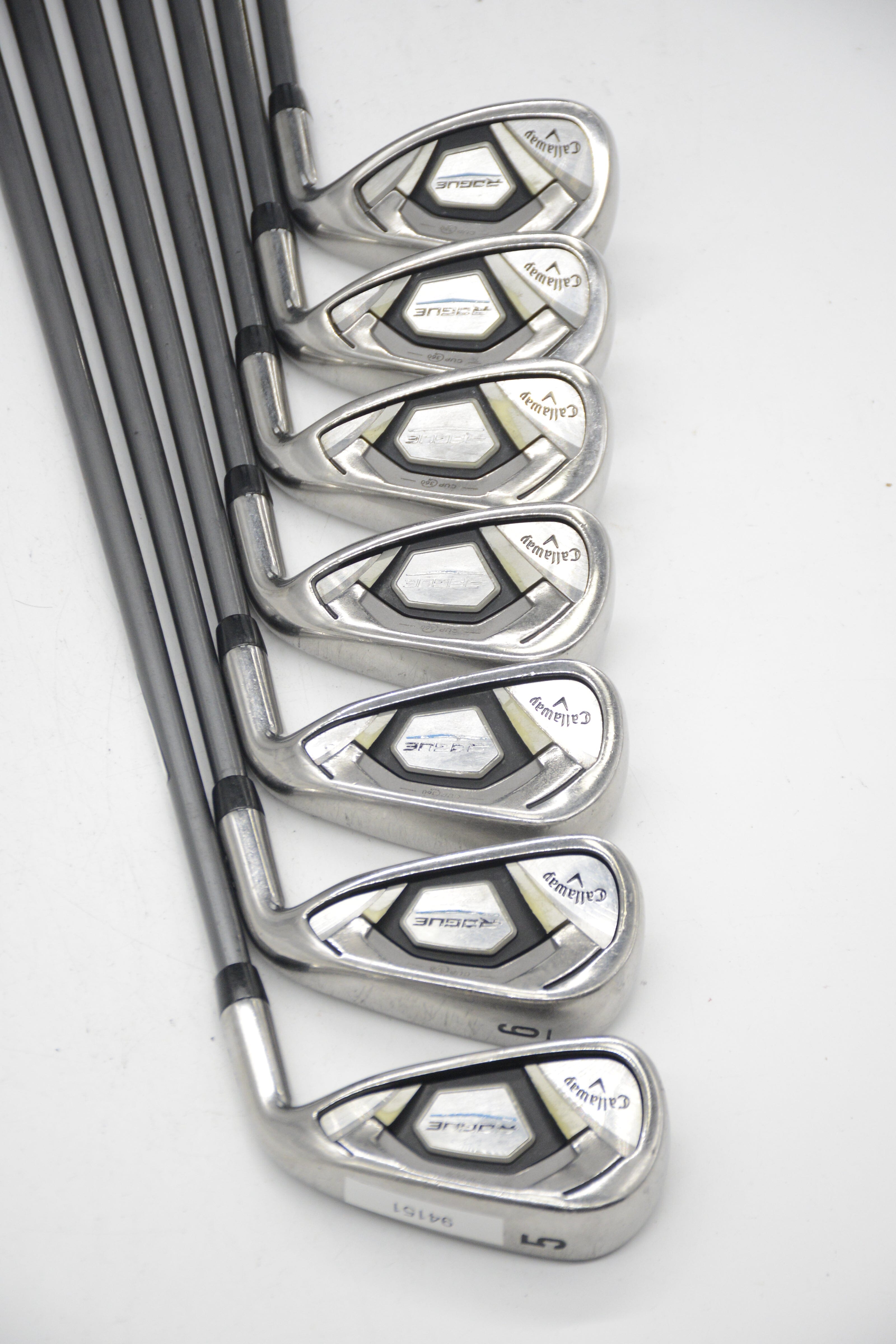 Callaway Rogue 5-AW Iron Set R Flex -0.5" Golf Clubs GolfRoots 