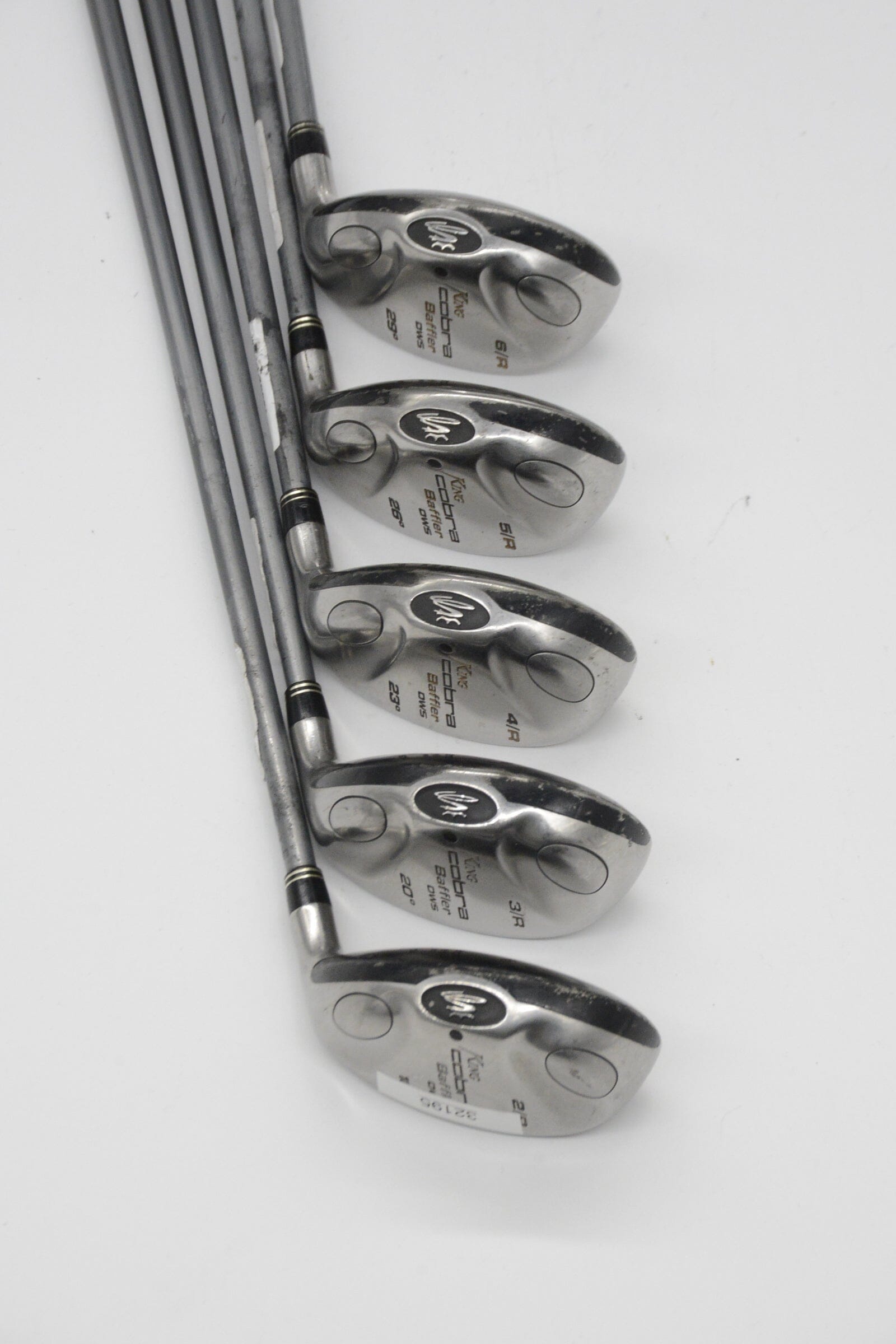 Cobra Baffler Dws 2H, 3H, 4H, 5H, 6H Hybrid Set R Flex Golf Clubs GolfRoots 