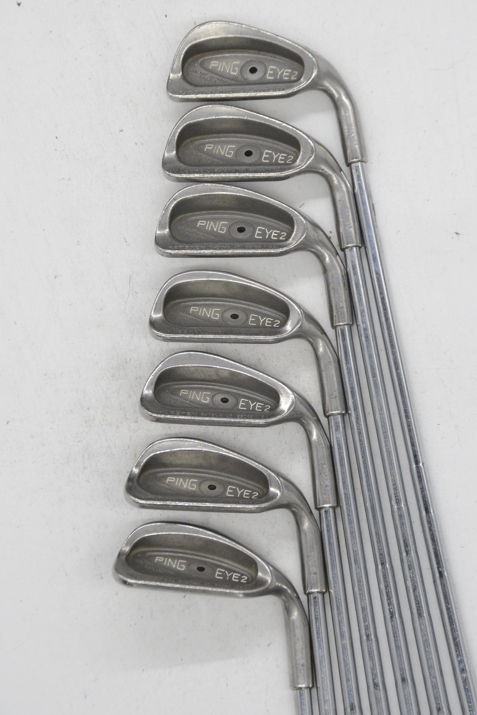 Ping Eye 2 3, 5-PW Iron Set S Flex +0.25" Golf Clubs GolfRoots 