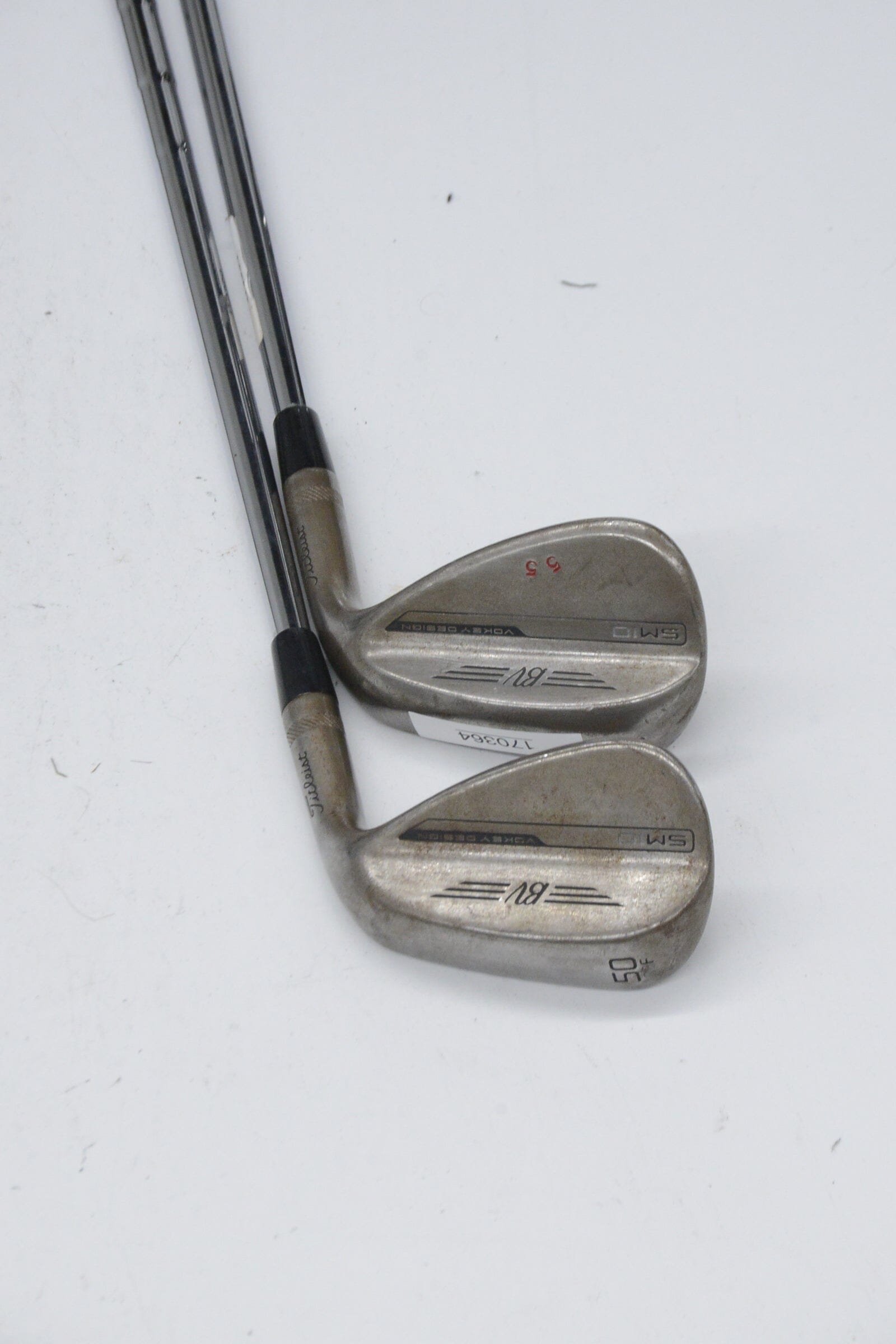 Titleist Vokey SM10 Raw 50 & 54 Degree Wedge Set S Flex Golf Clubs GolfRoots 