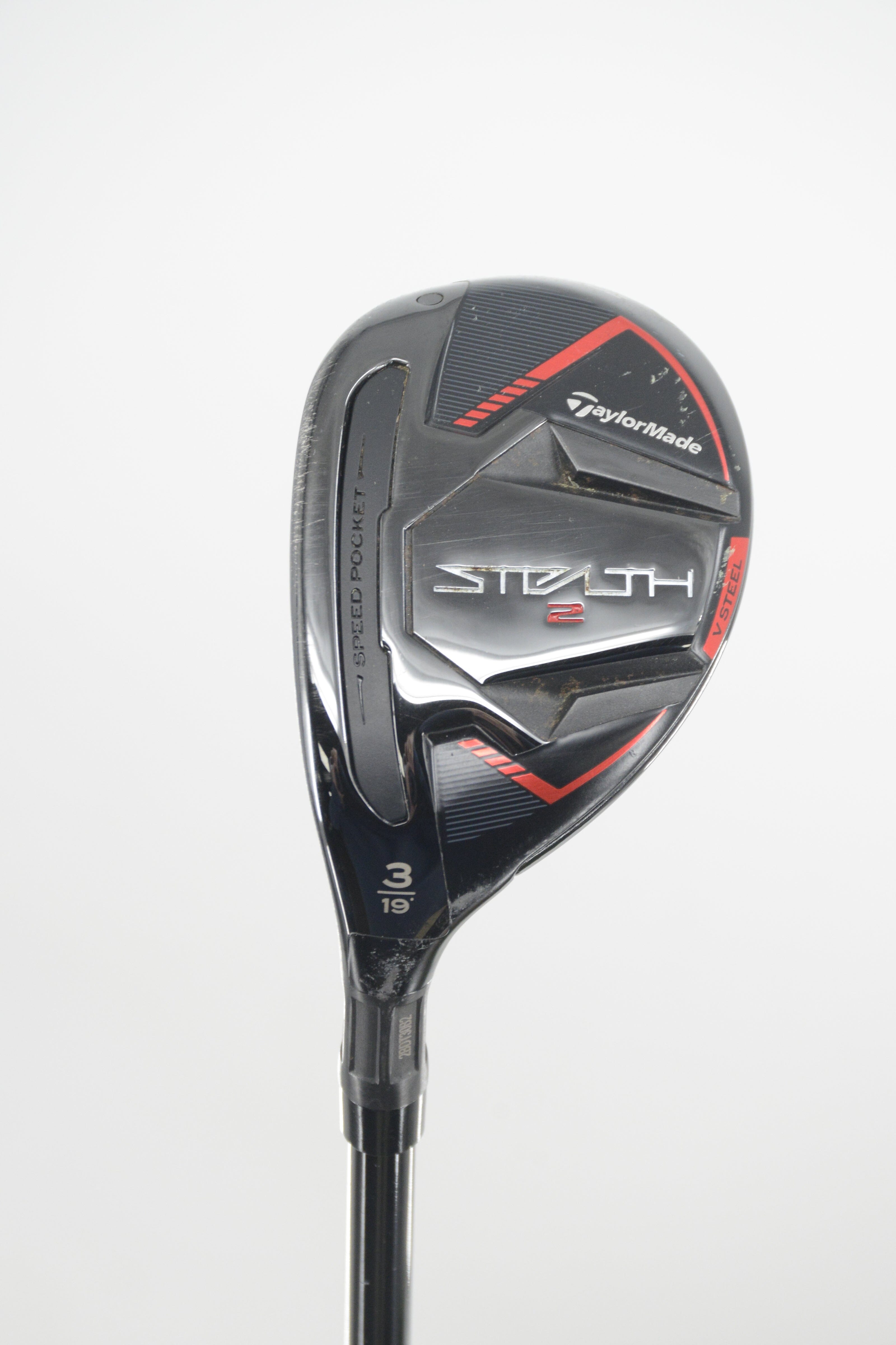 Lefty TaylorMade Stealth 2 Rescue 3 Hybrid S Flex 40.75"