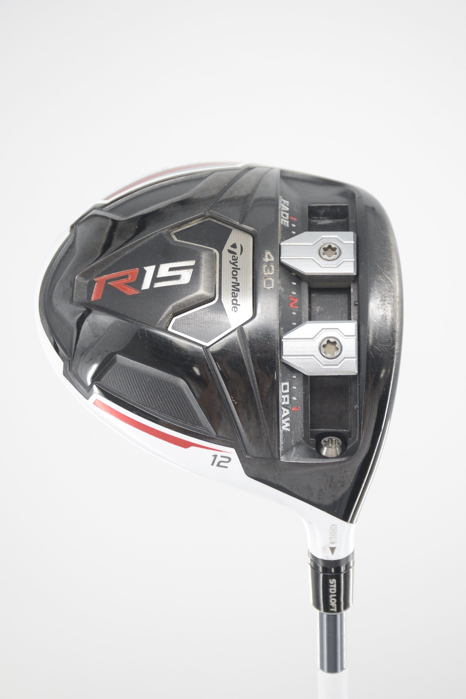TaylorMade R15 430 12 Degree Driver R Flex 45.25" Golf Clubs GolfRoots 