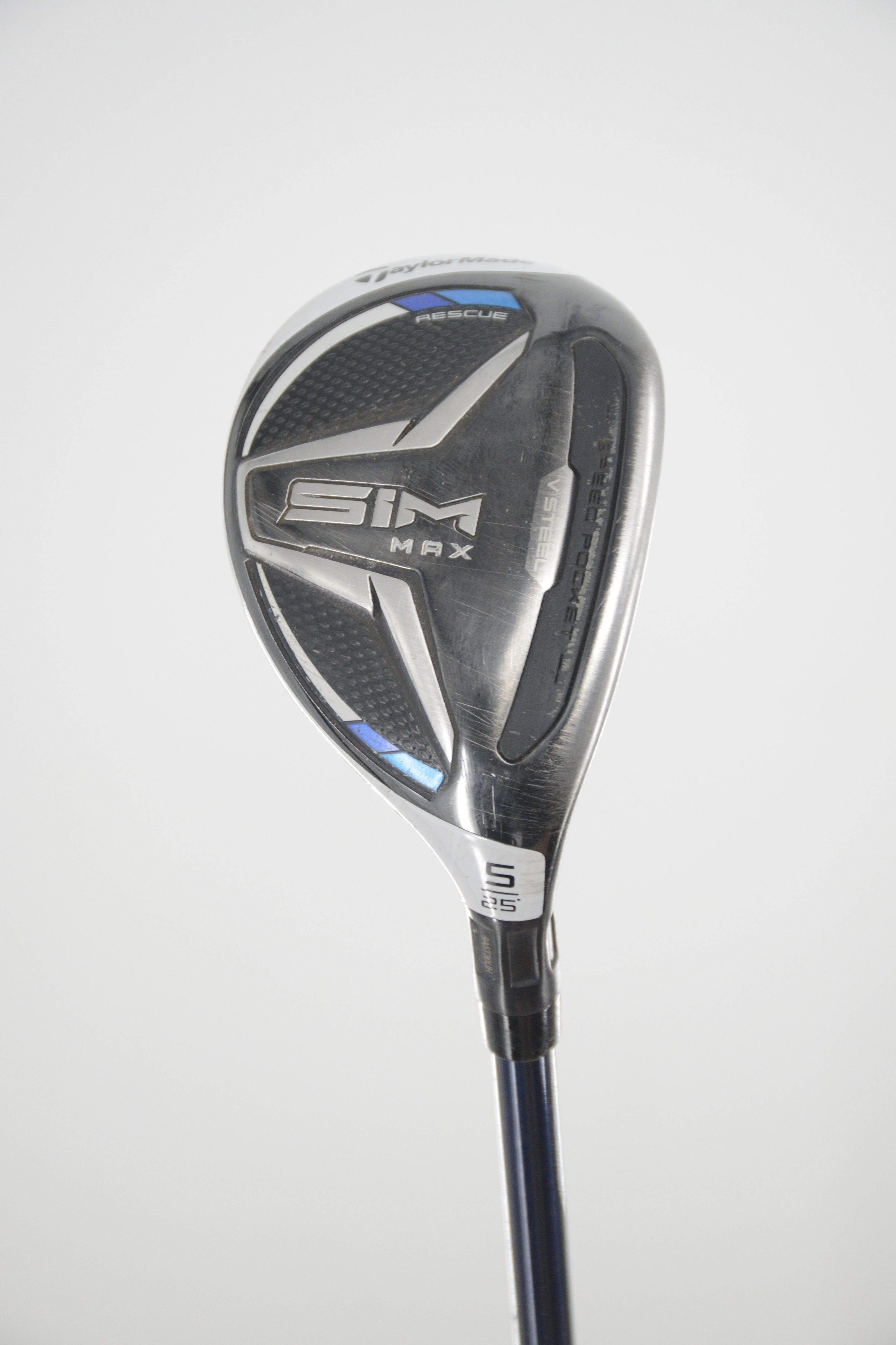 TaylorMade SIM Max 5 Hybrid SR Flex 39.5" Golf Clubs GolfRoots 