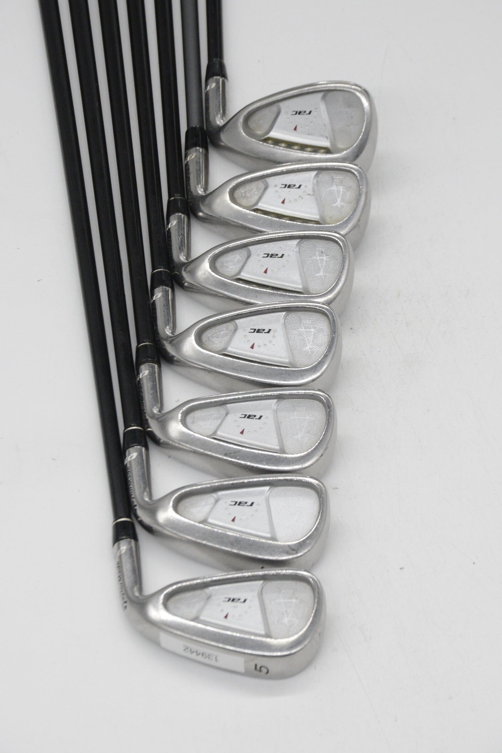 TaylorMade Rac OS 5-PW, SW Iron Set R Flex +1.25" Golf Clubs GolfRoots 