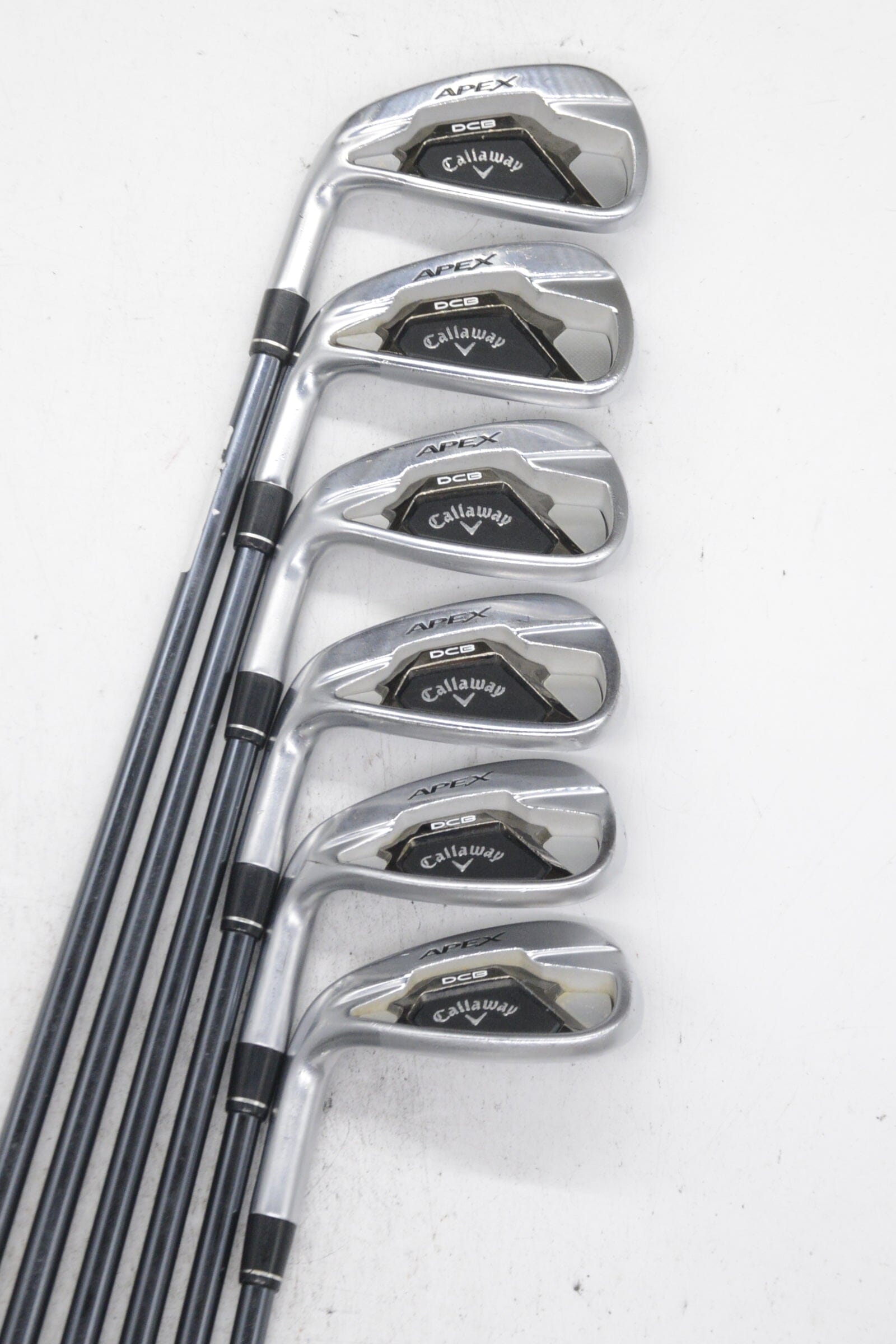 Lefty Callaway Apex DCB 6-AW Iron Set SR Flex -0.5" Golf Clubs GolfRoots 