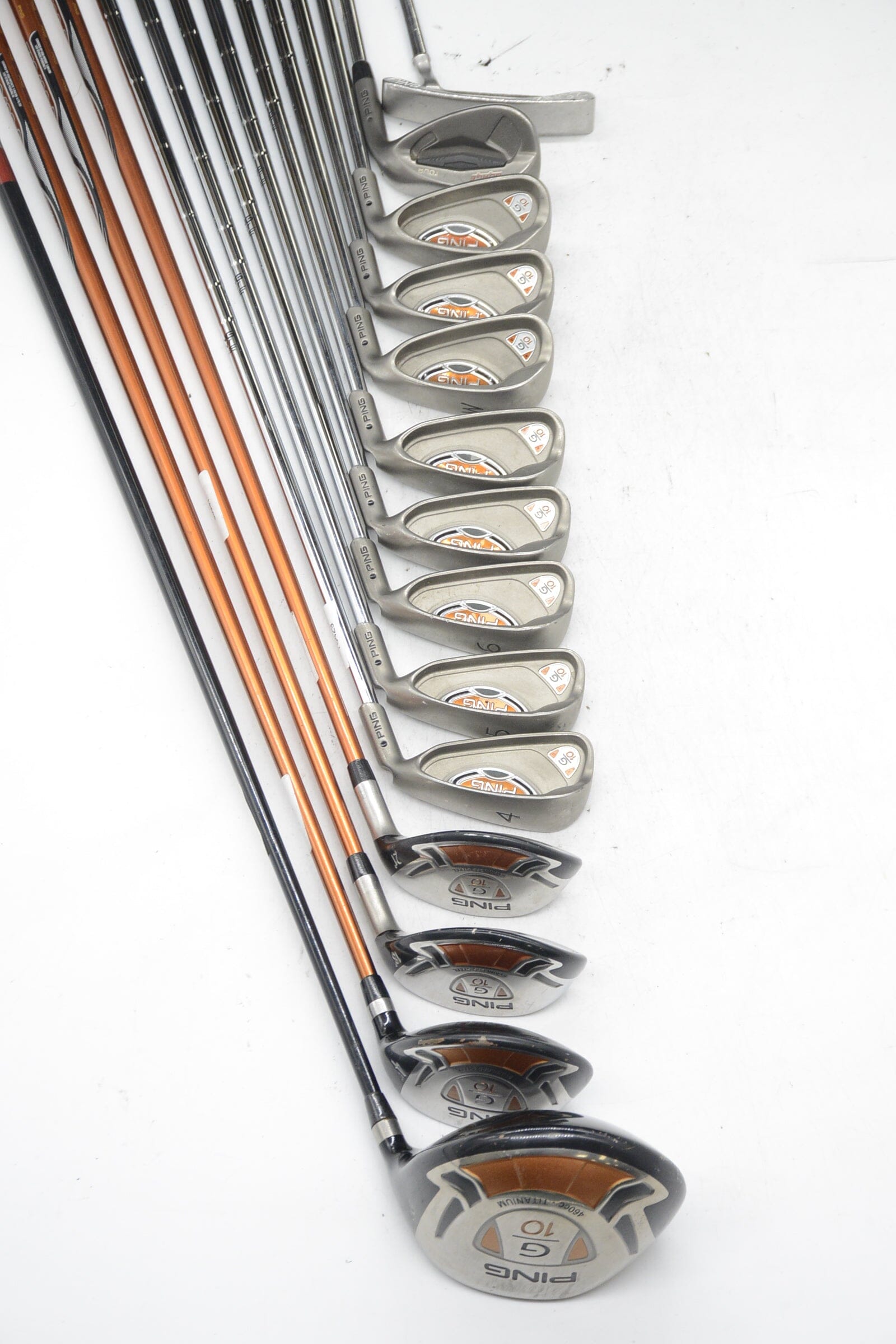 Ping G10 Mixed Full Set S Flex Std Length Golf Clubs GolfRoots 