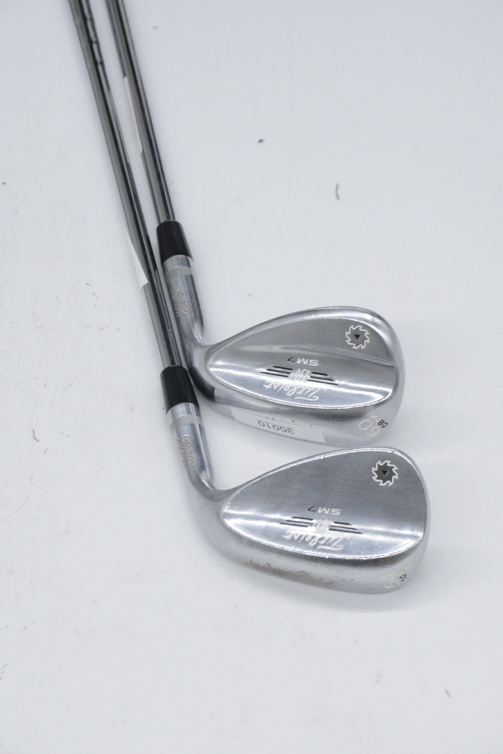 Titleist Vokey SM7 Tour Chrome 54 & 60 Degree Wedge Set S Flex Golf Clubs GolfRoots 