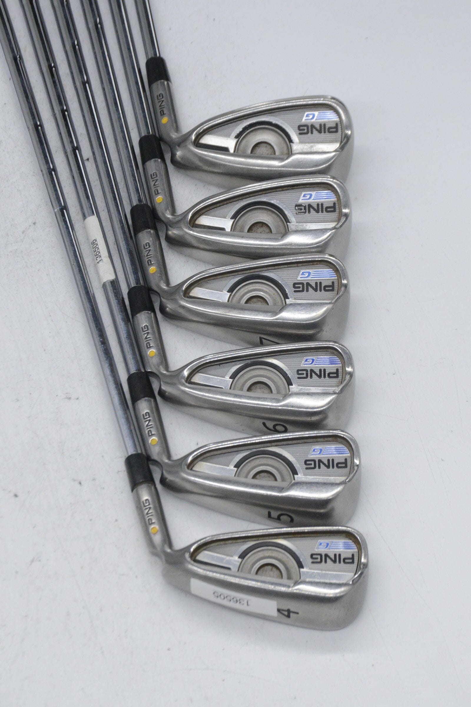 Ping G 4-UW Iron Set S Flex +0.25" Golf Clubs GolfRoots 