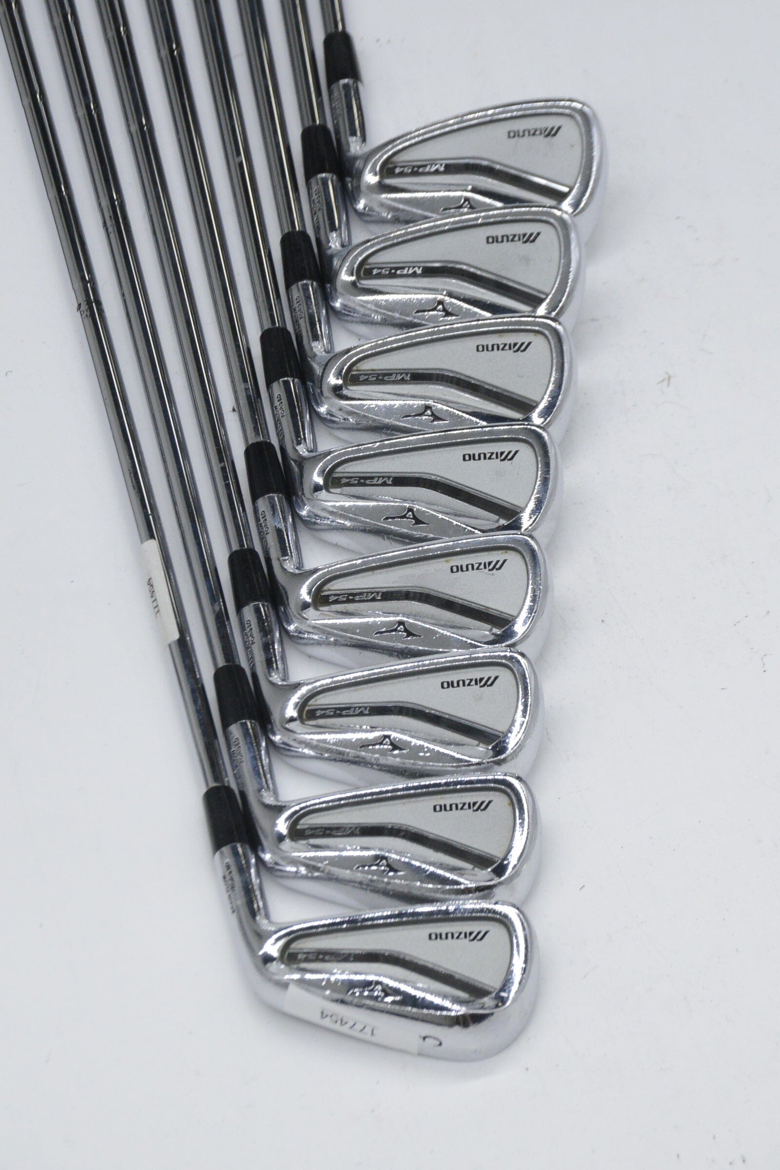 Mizuno MP-54 3-PW Iron Set S Flex +2.5" Golf Clubs GolfRoots 