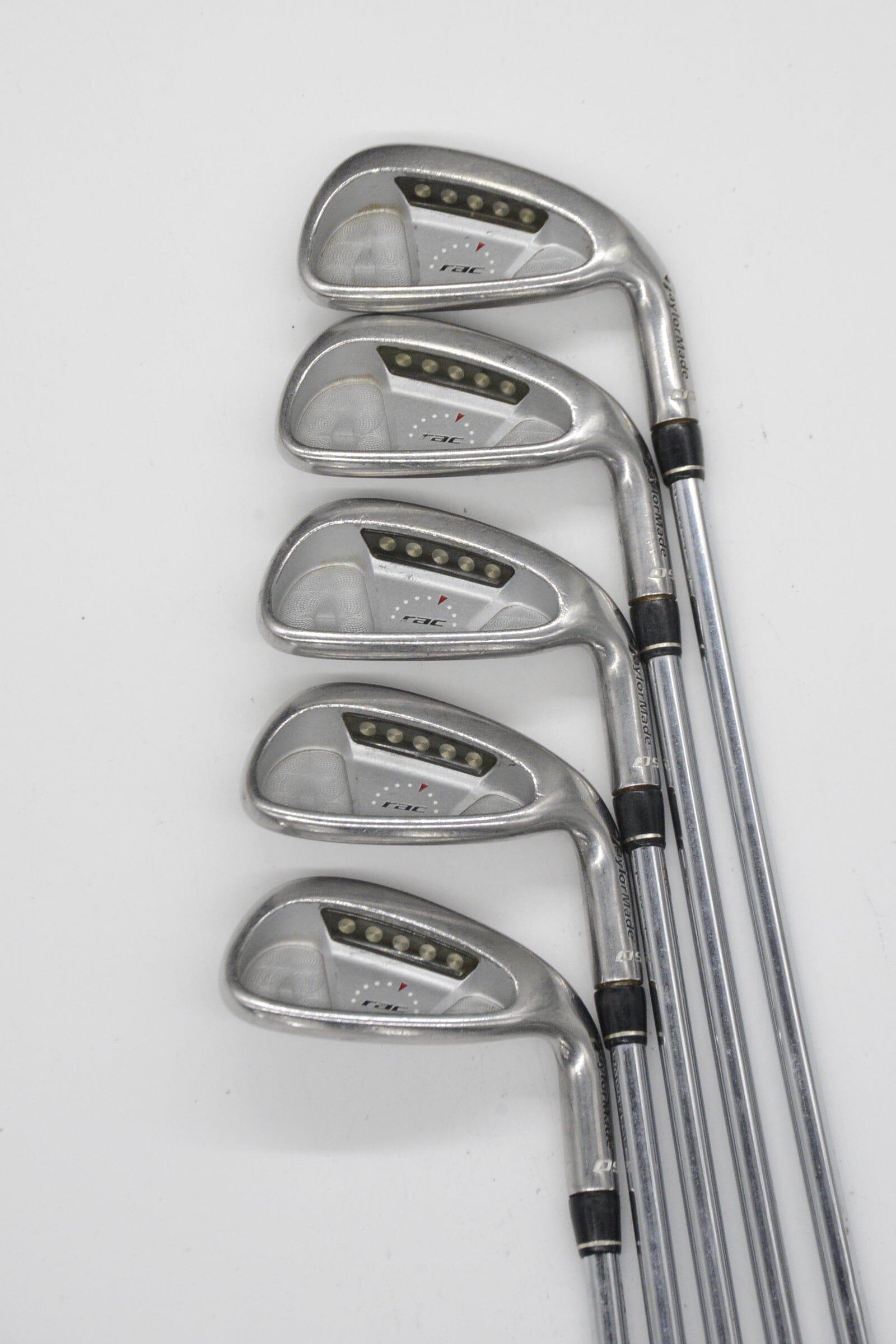 TaylorMade Rac OS 5-9 Iron Set S Flex +1.25" Golf Clubs GolfRoots 