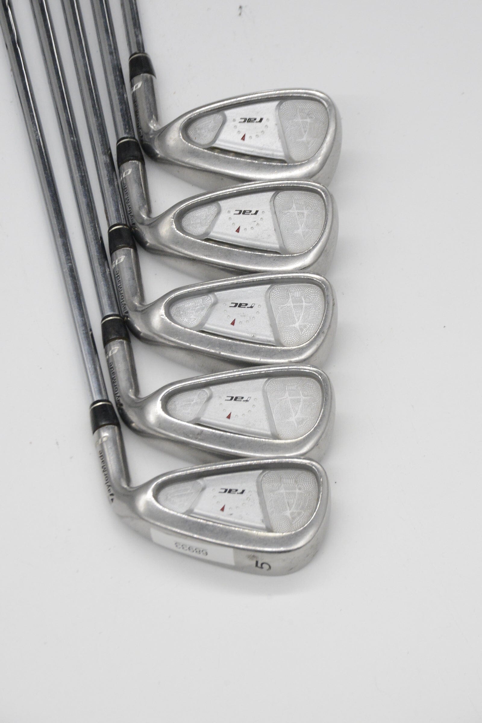 TaylorMade Rac OS 5-9 Iron Set S Flex +1.25" Golf Clubs GolfRoots 