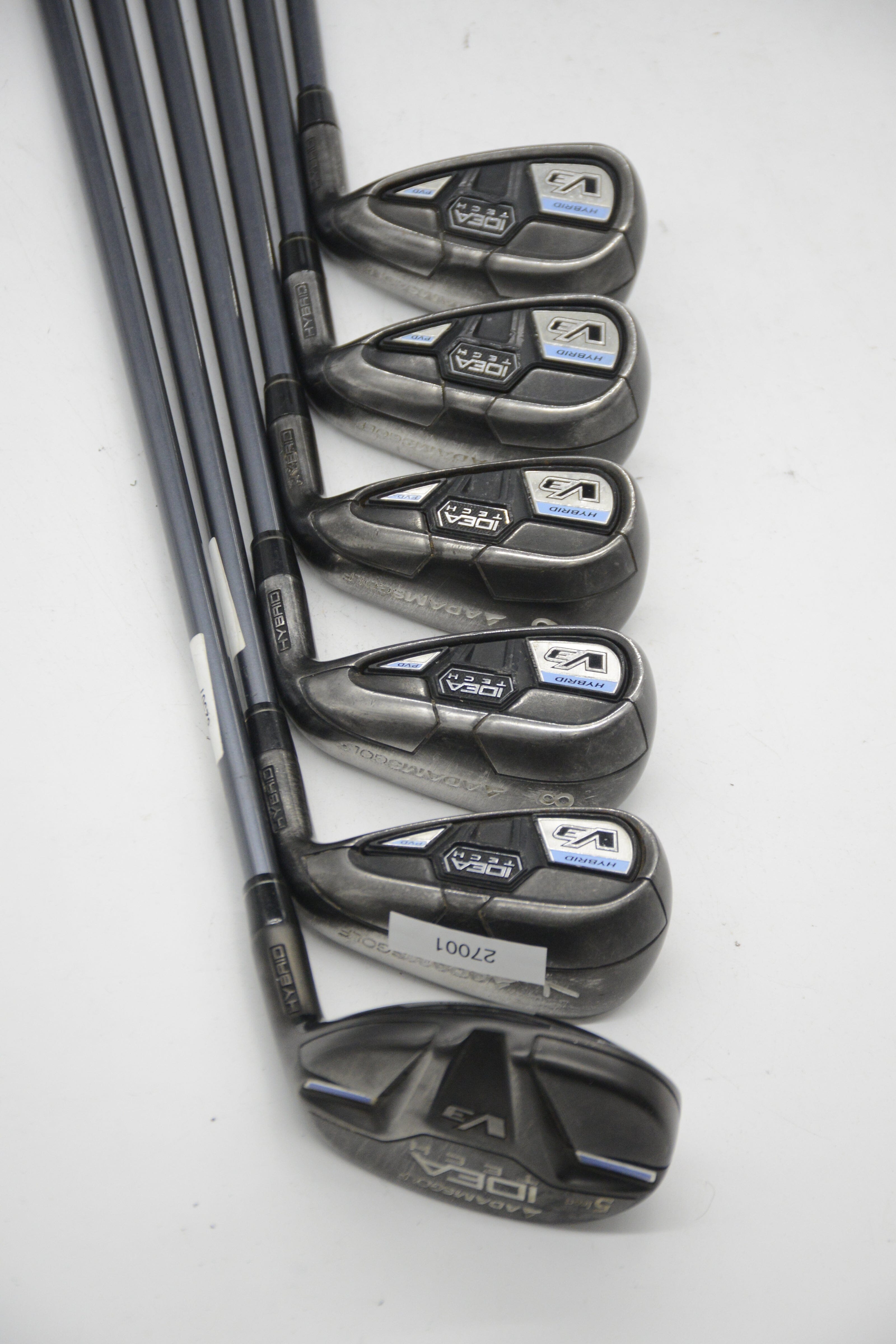 Women's Adams Idea Tech V3 5, 7-GW Iron Set W Flex Std Length Golf Clubs GolfRoots 