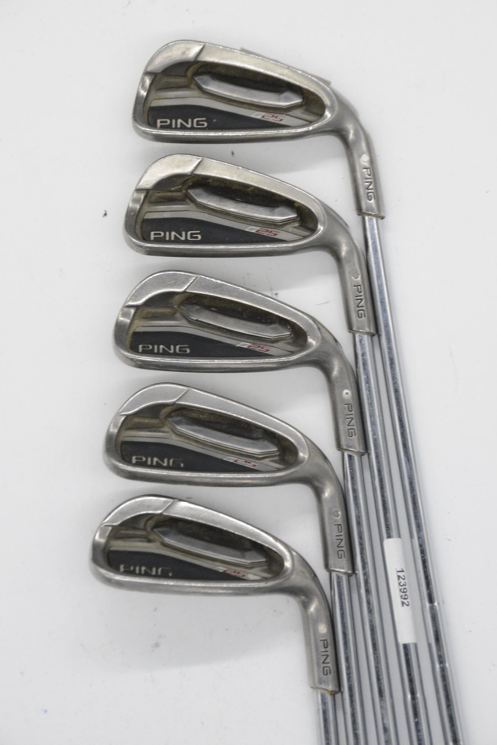 Ping G25 5-6, 8-PW Iron Set S Flex +0.5" Golf Clubs GolfRoots 