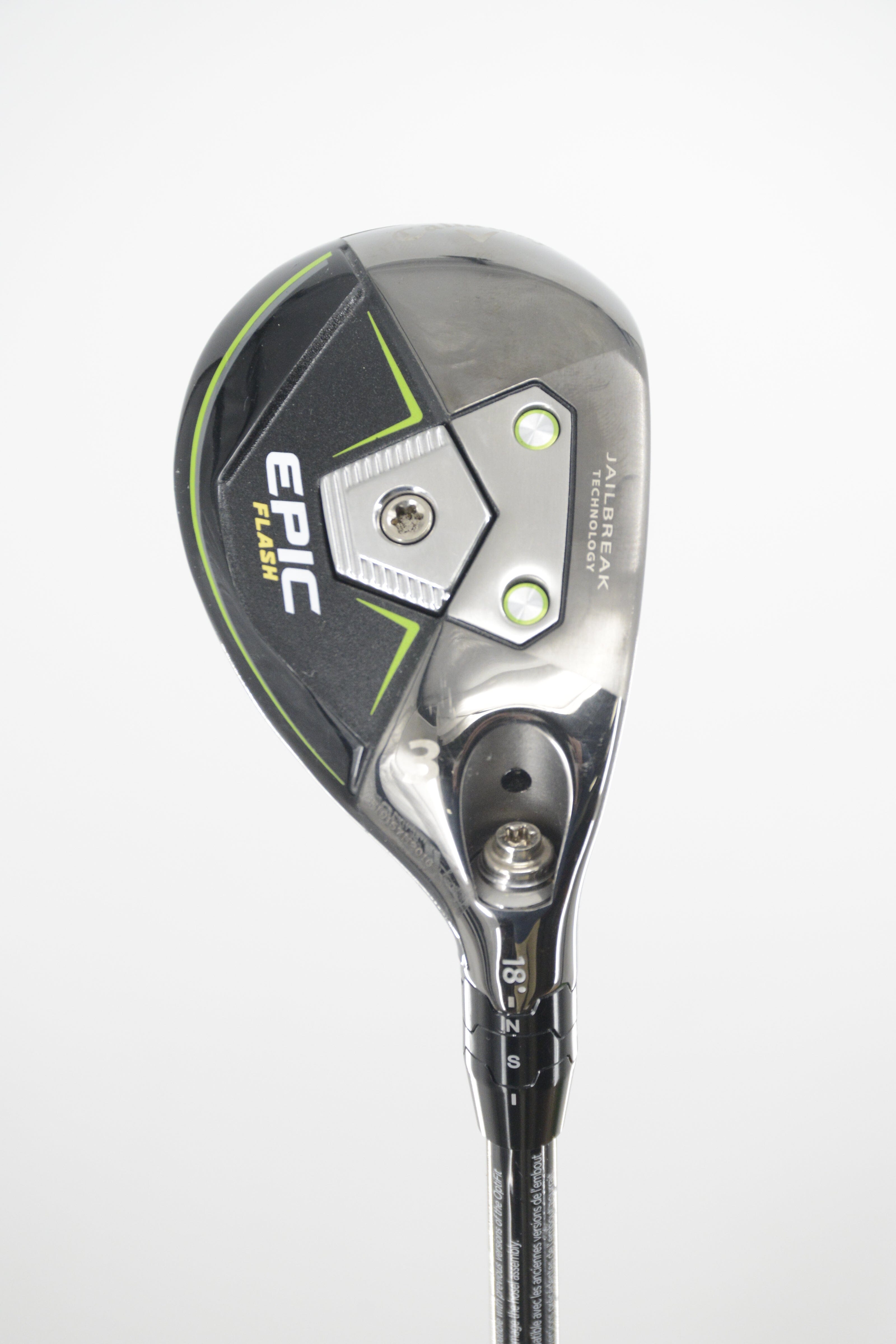 Callaway Epic Flash 3 Hybrid S Flex 40.5" Golf Clubs GolfRoots 