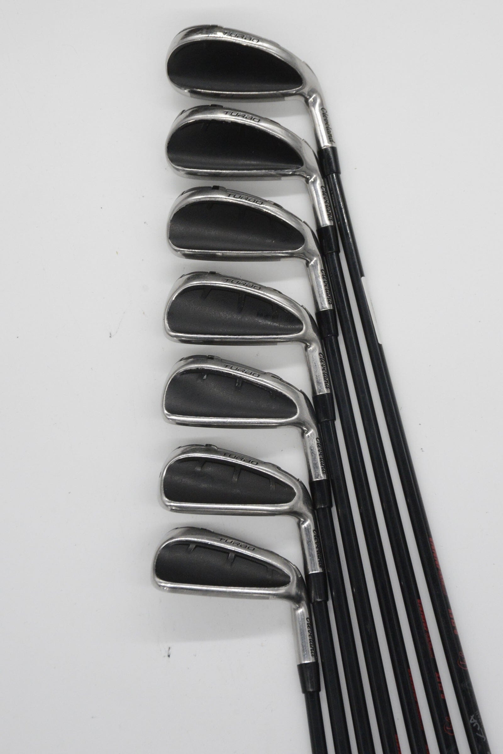 Cleveland Launcher HB Turbo 4-PW Iron Set R Flex -0.25" Golf Clubs GolfRoots 