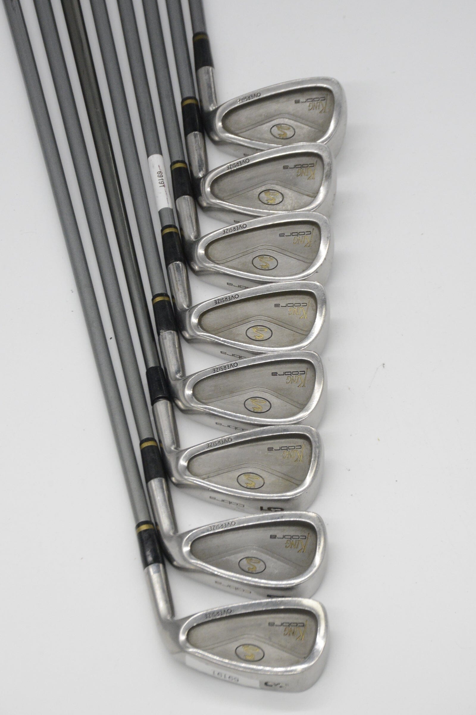Cobra King Cobra Oversize 3-PW Iron Set R Flex Std Length Golf Clubs GolfRoots 