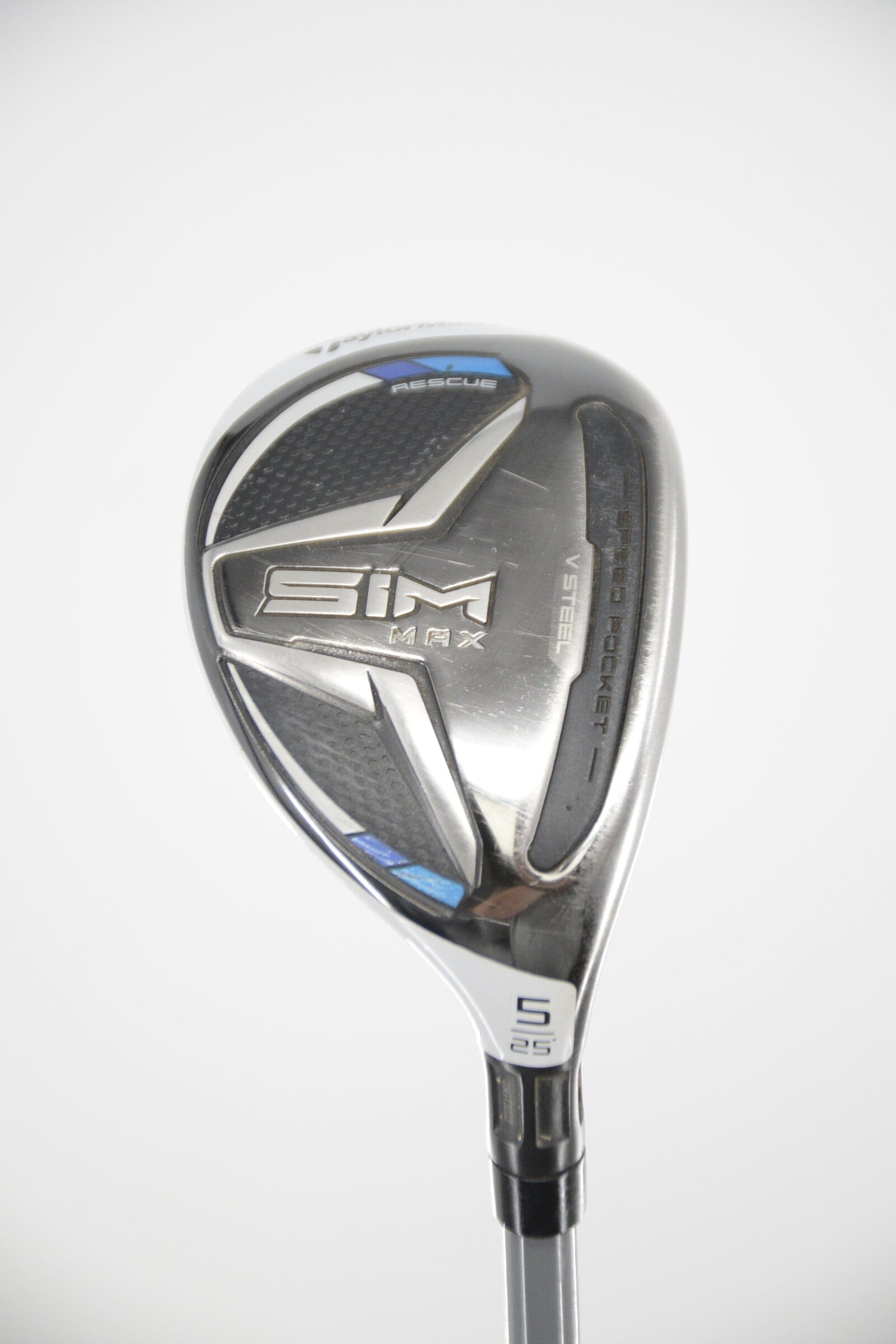 TaylorMade SIM Max 5 Hybrid S Flex 39.5" Golf Clubs GolfRoots 